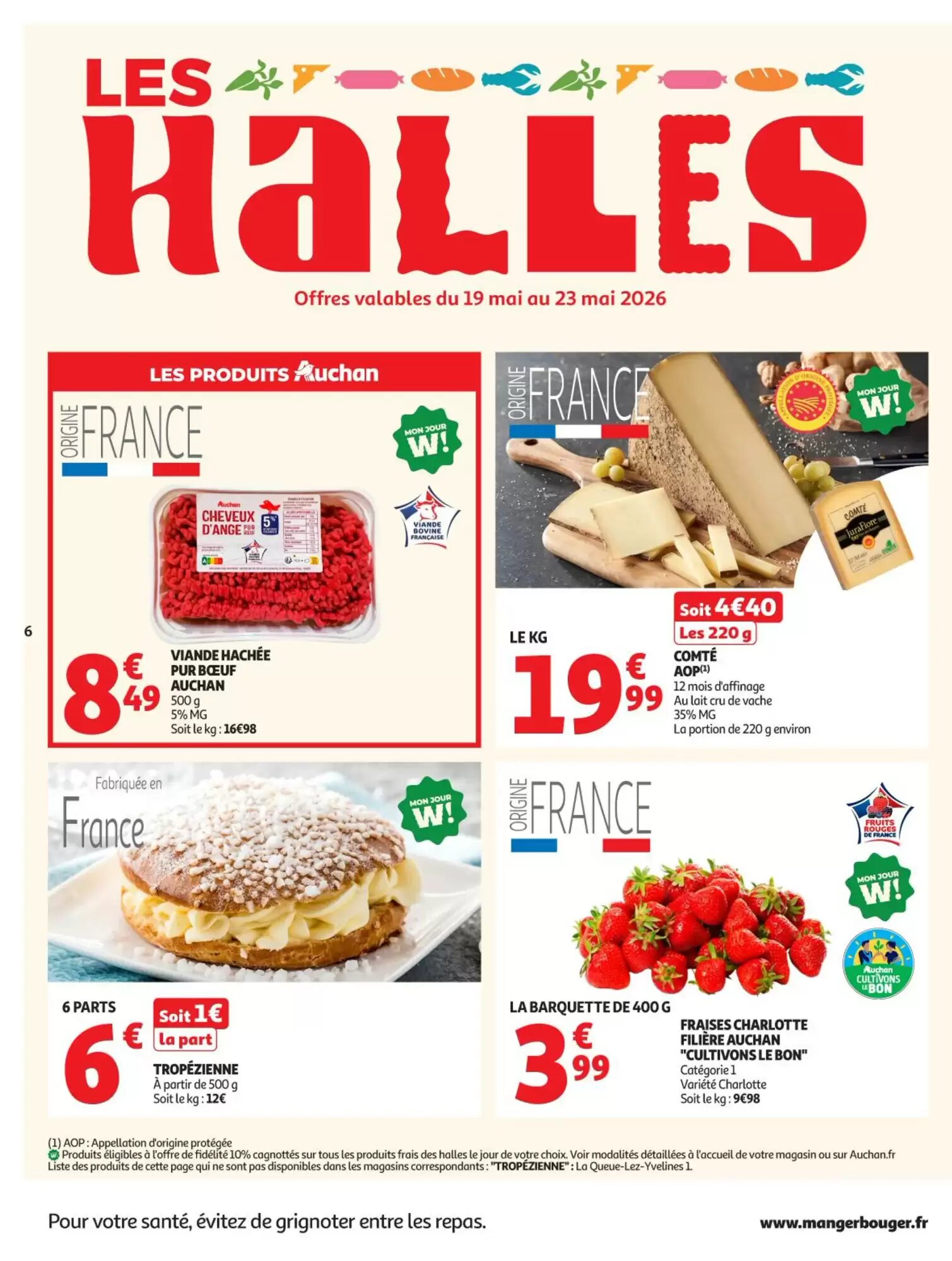 Prospectus promotionnel Auchan valable à partir du 19/05/2026 - Page 6.