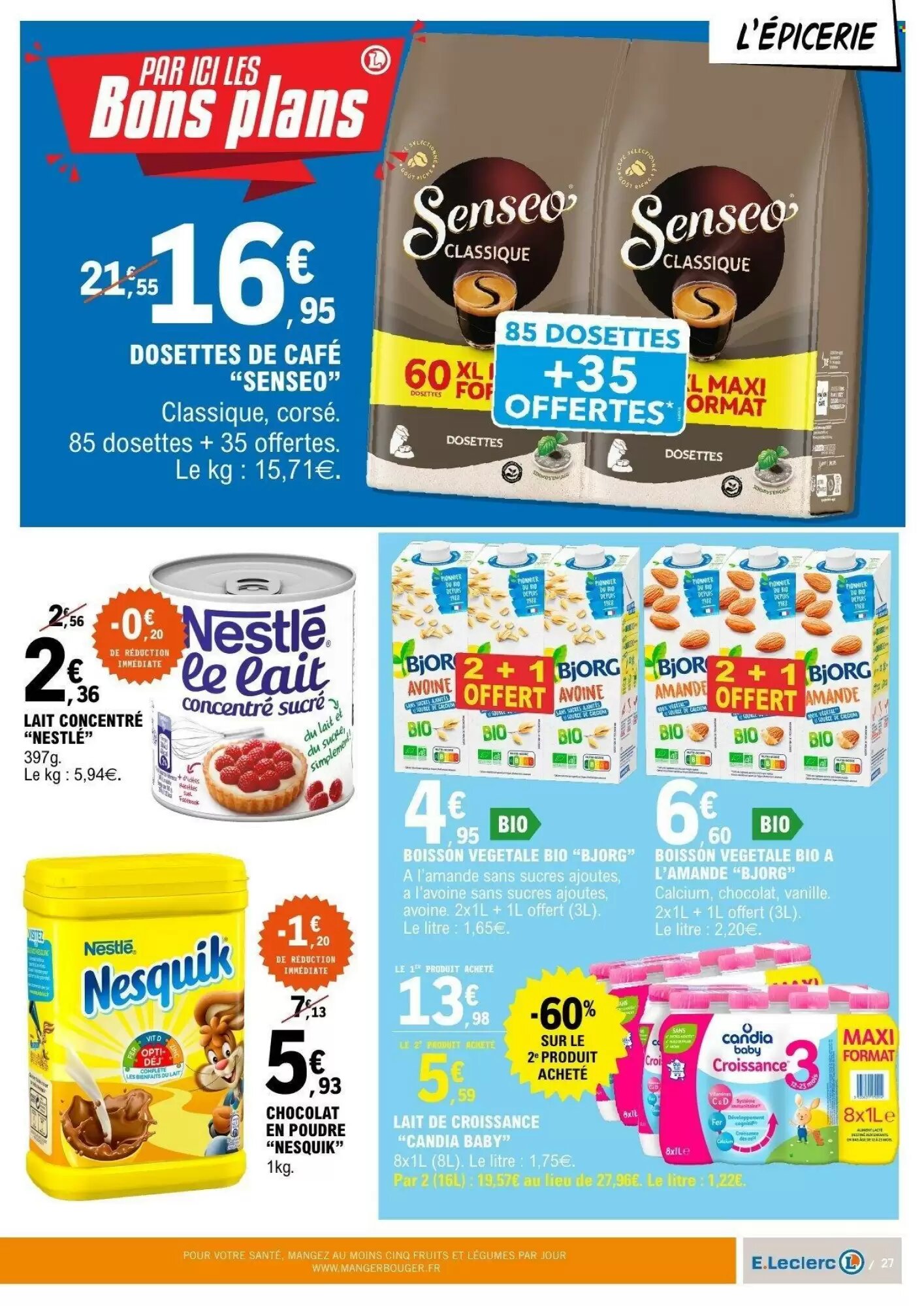 Prospectus promotionnel E.Leclerc valable à partir du 19/05/2026 - Page 27.