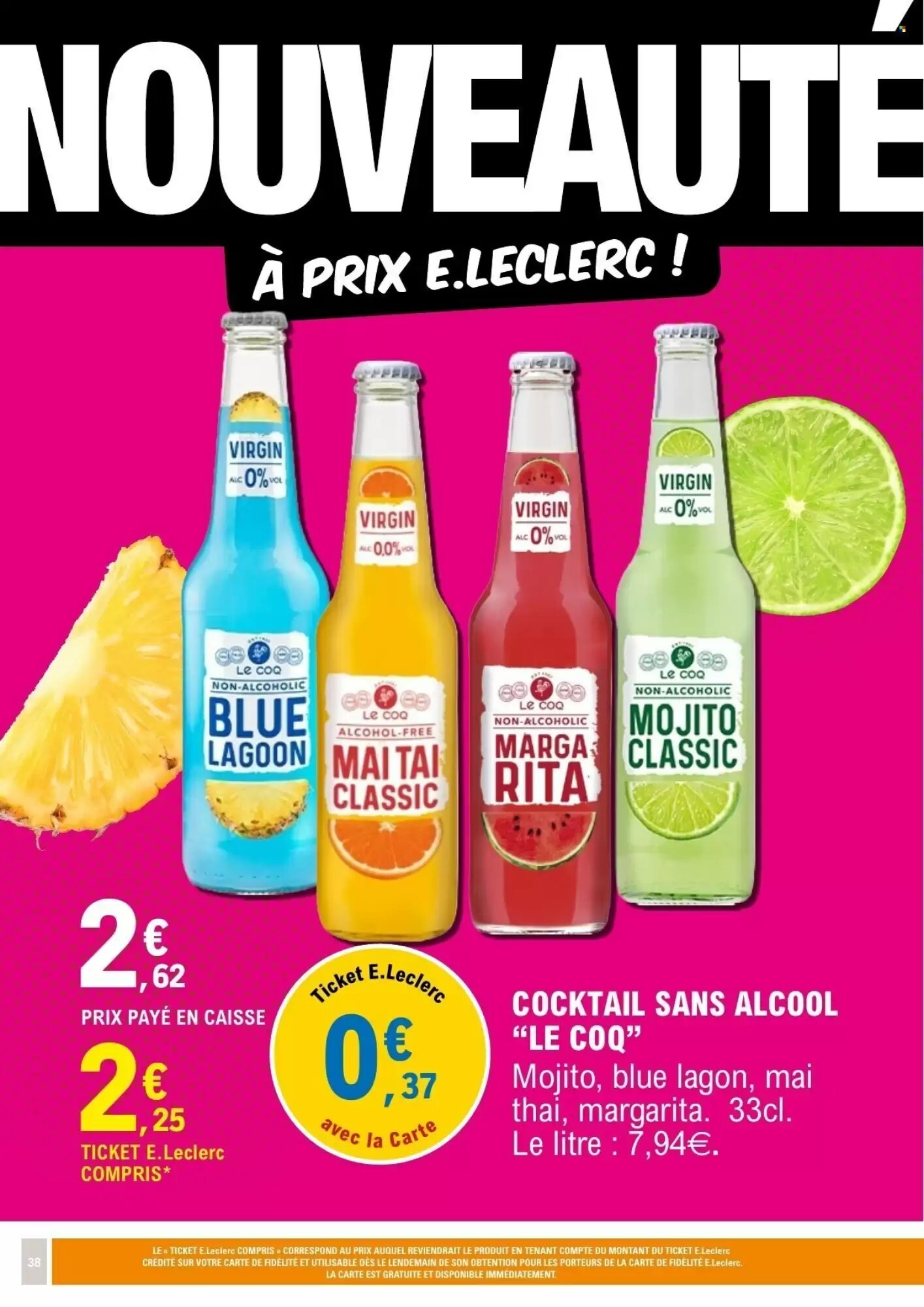 Prospectus promotionnel E.Leclerc valable à partir du 19/05/2026 - Page 38.