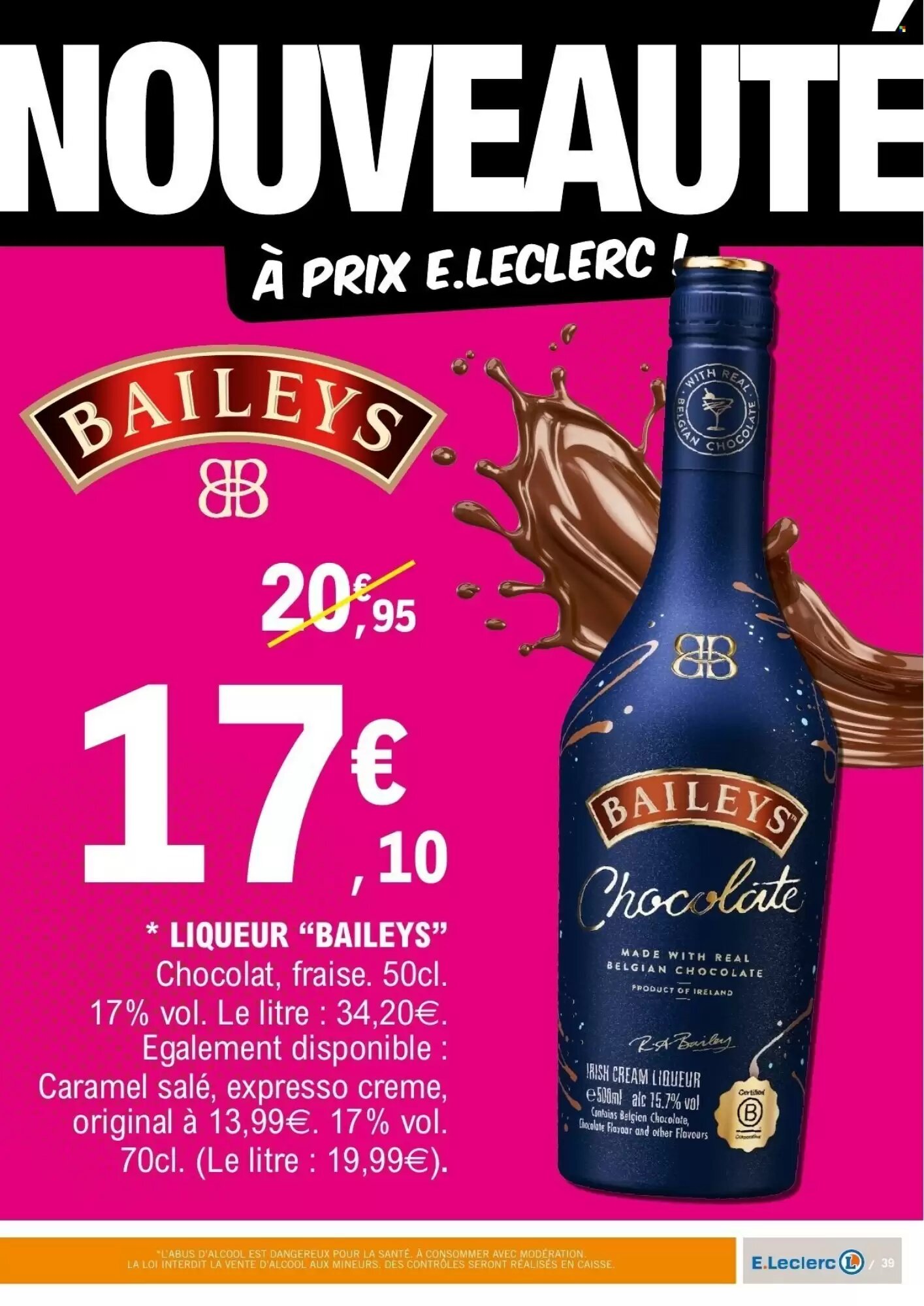 Prospectus promotionnel E.Leclerc valable à partir du 19/05/2026 - Page 39.