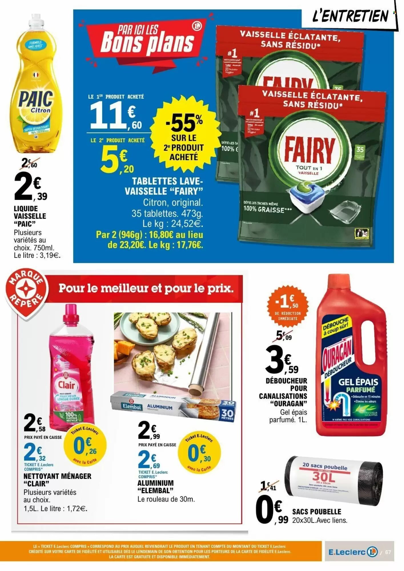 Prospectus promotionnel E.Leclerc valable à partir du 19/05/2026 - Page 67.