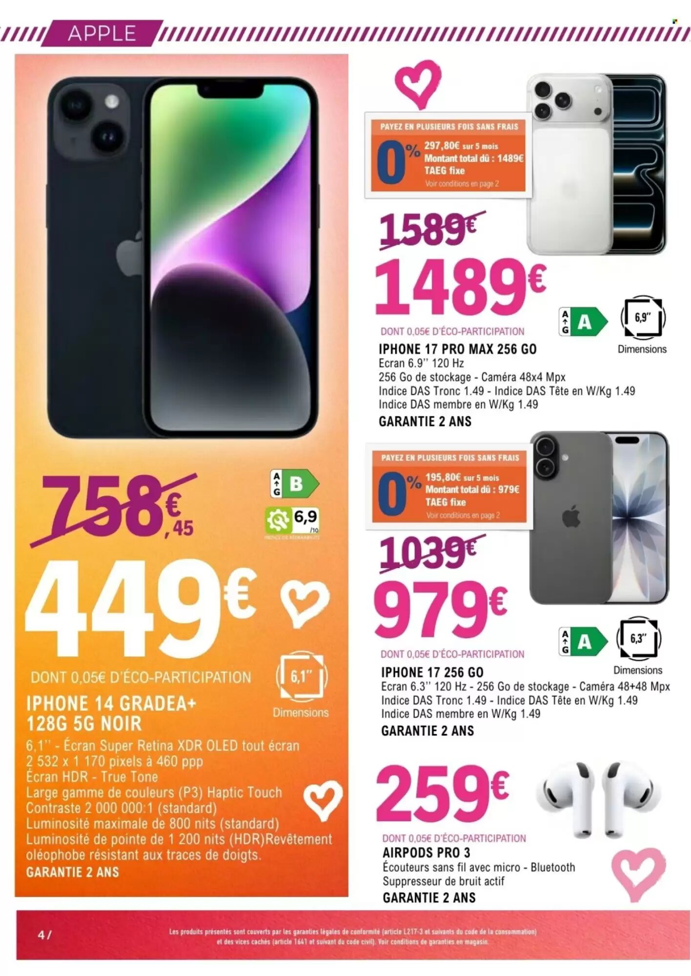 Prospectus promotionnel E.Leclerc valable à partir du 19/05/2026 - Page 4.