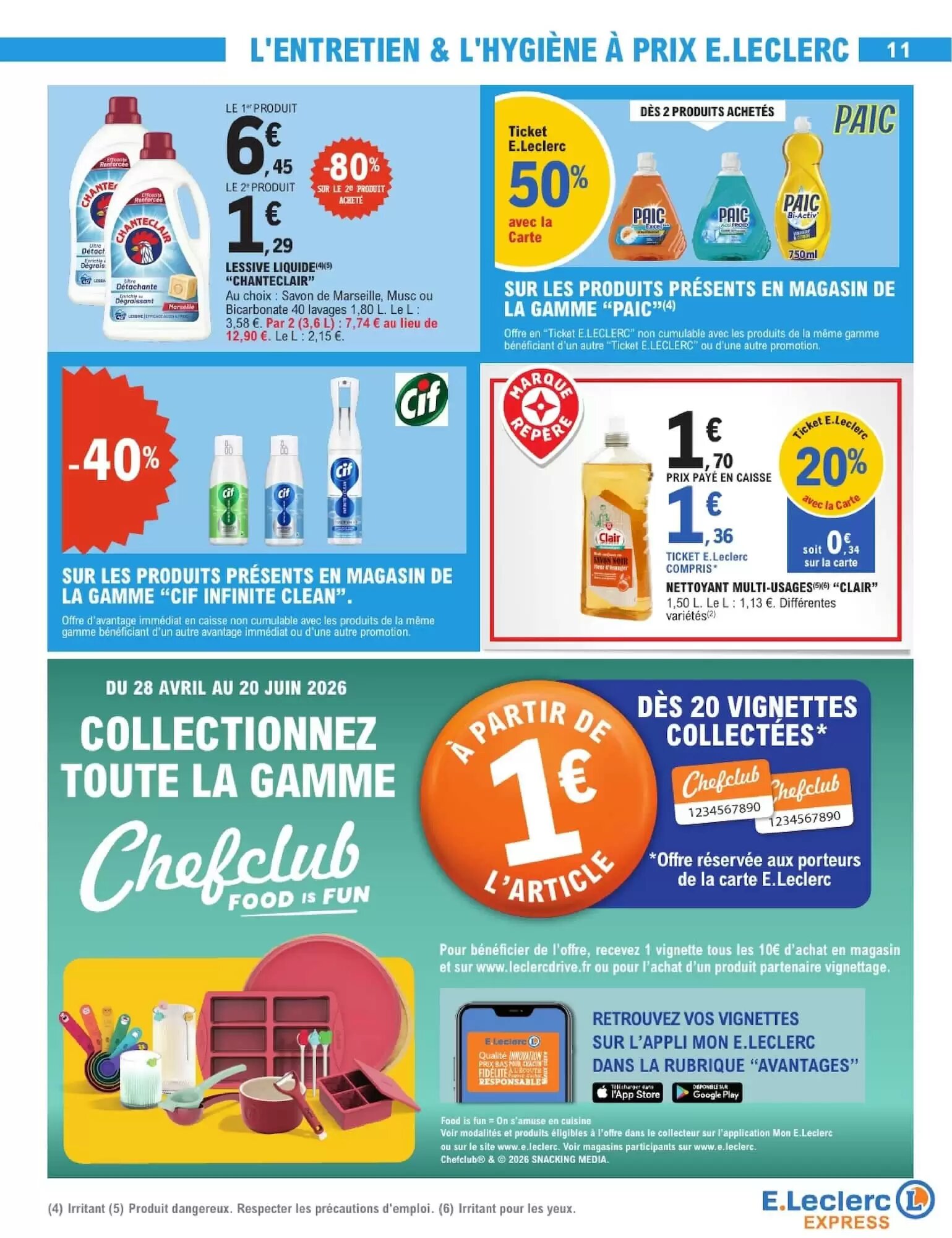Prospectus promotionnel E.Leclerc valable à partir du 19/05/2026 - Page 11.