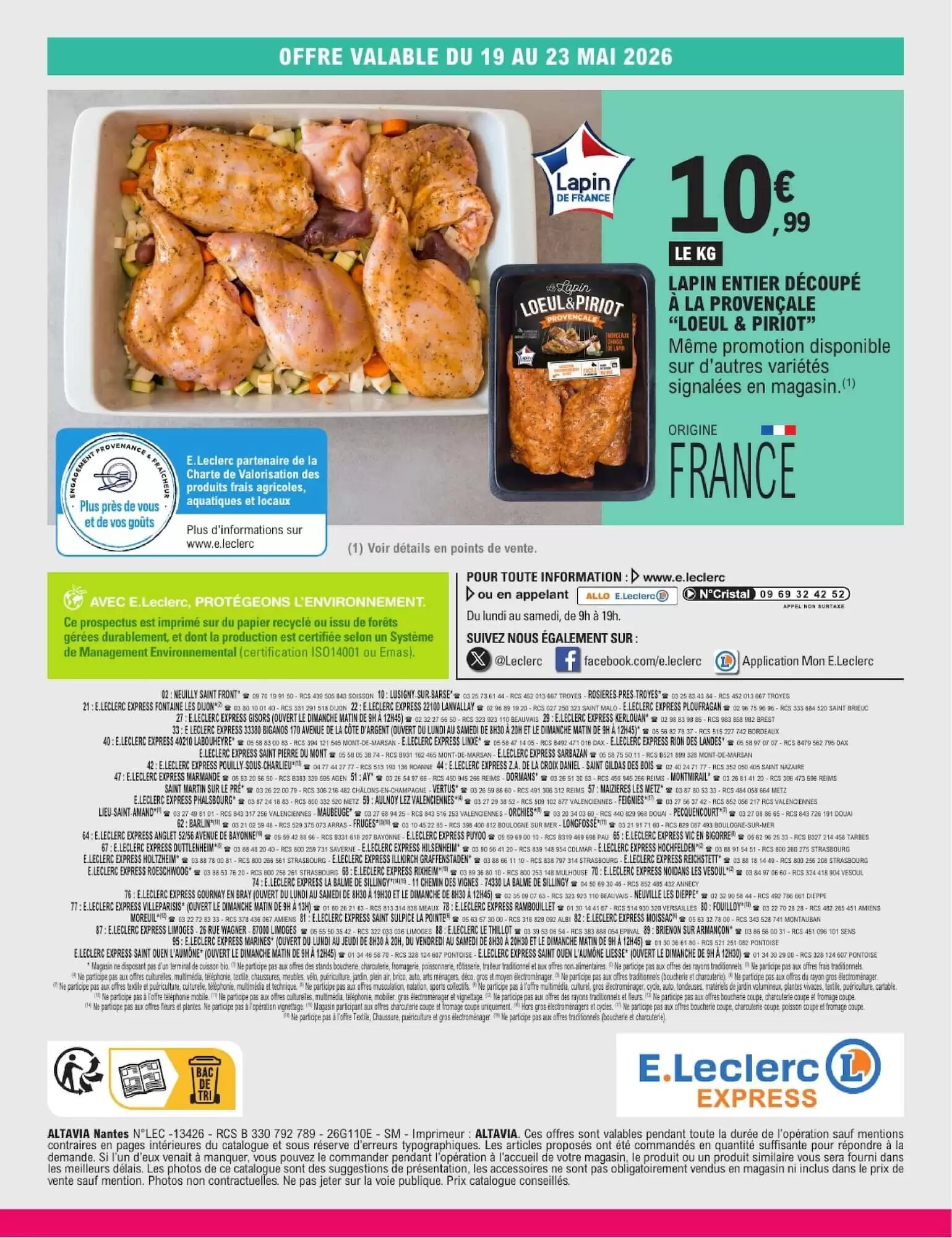 Prospectus promotionnel E.Leclerc valable à partir du 19/05/2026 - Page 12.