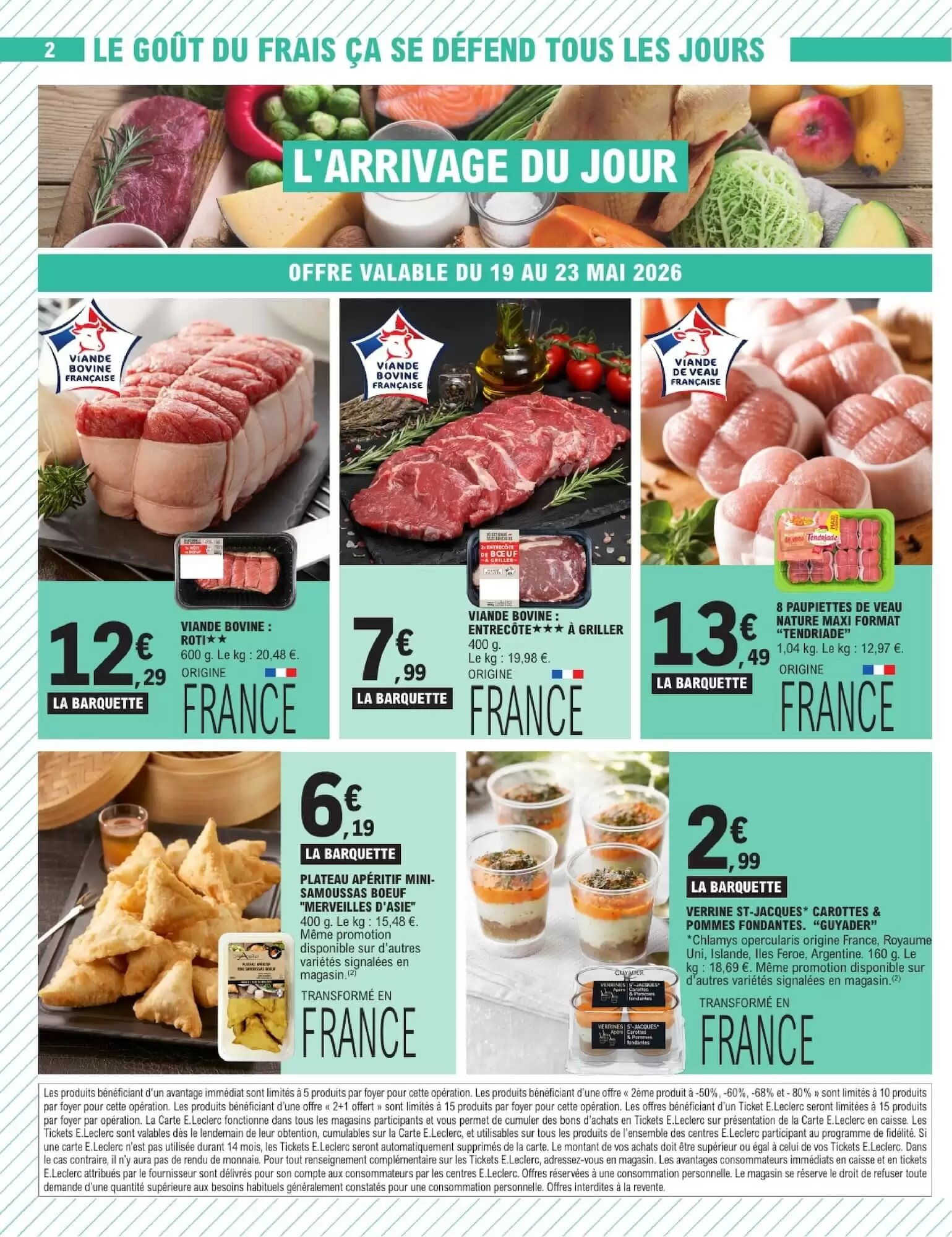 Prospectus promotionnel E.Leclerc valable à partir du 19/05/2026 - Page 2.