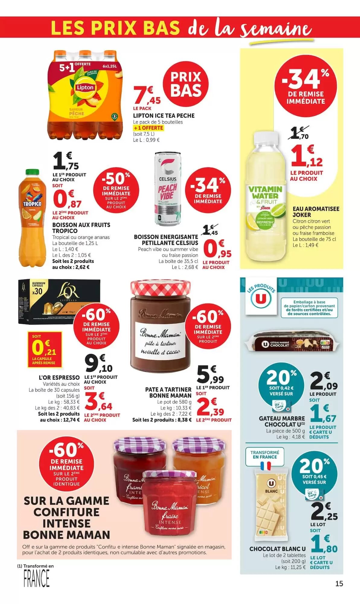 Prospectus promotionnel Super U valable à partir du 19/05/2026 - Page 15.