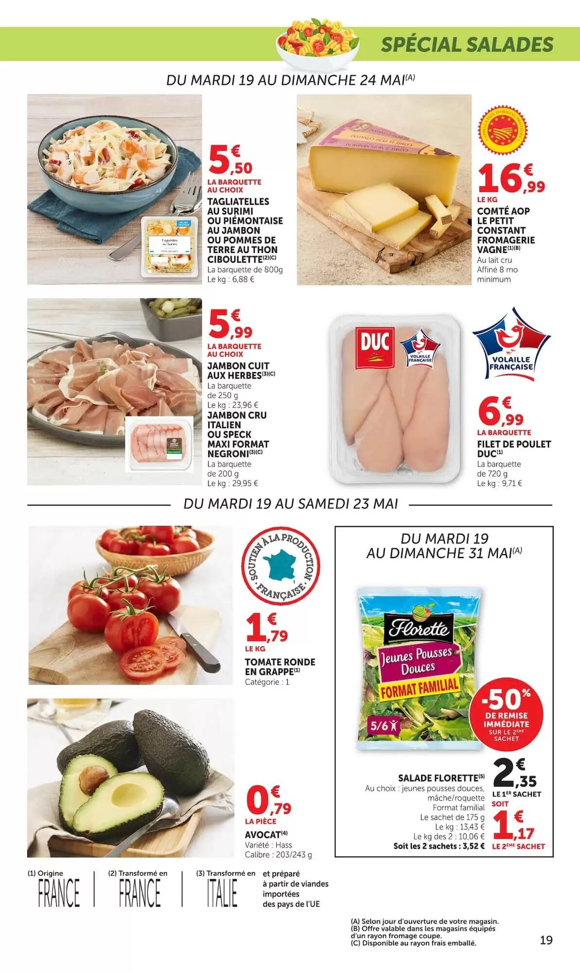 Prospectus promotionnel Super U valable à partir du 19/05/2026 - Page 19.