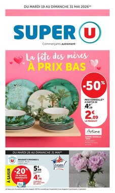 Prospectus promotionnel Super U valable à partir du 19/05/2026