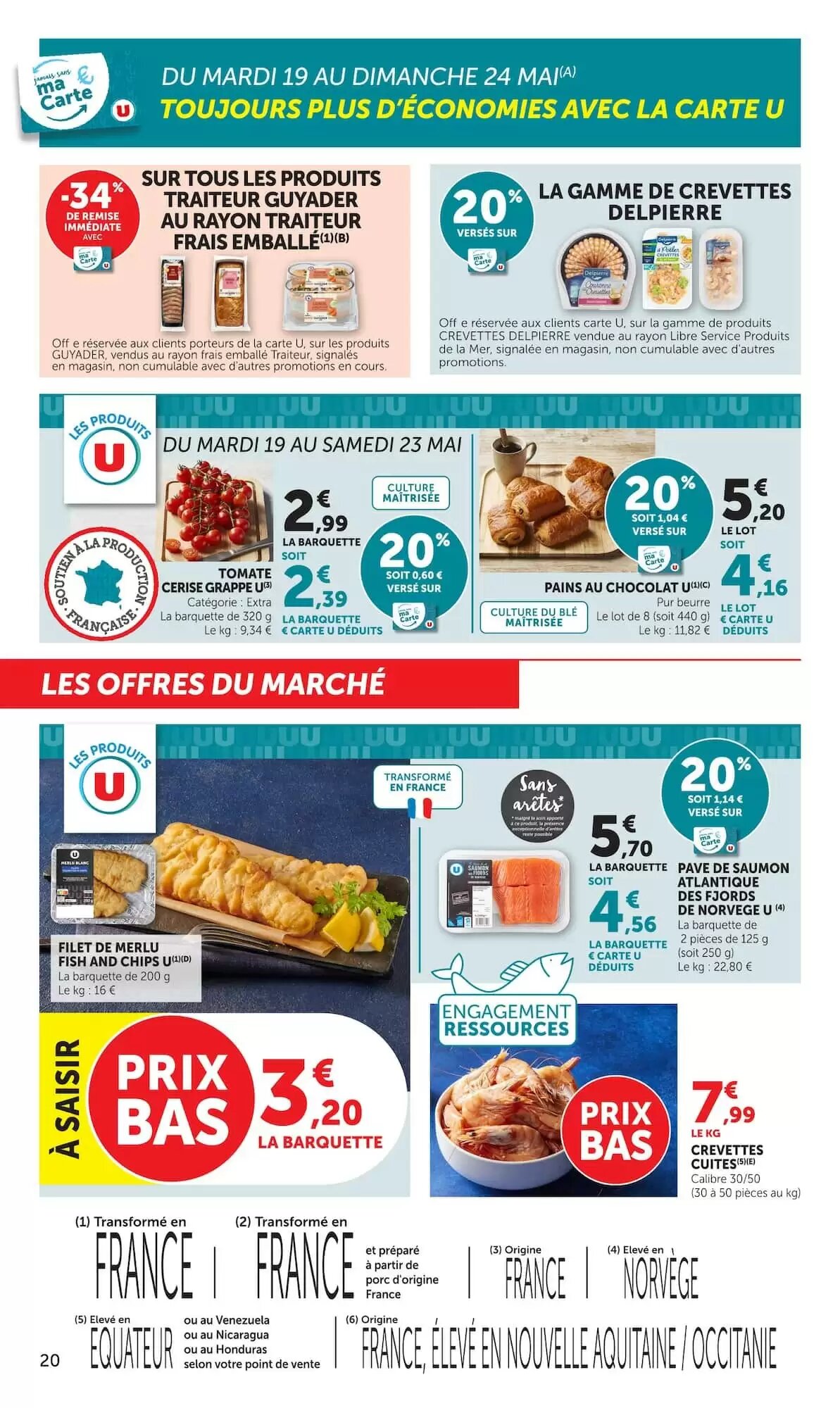 Prospectus promotionnel Super U valable à partir du 19/05/2026 - Page 20.