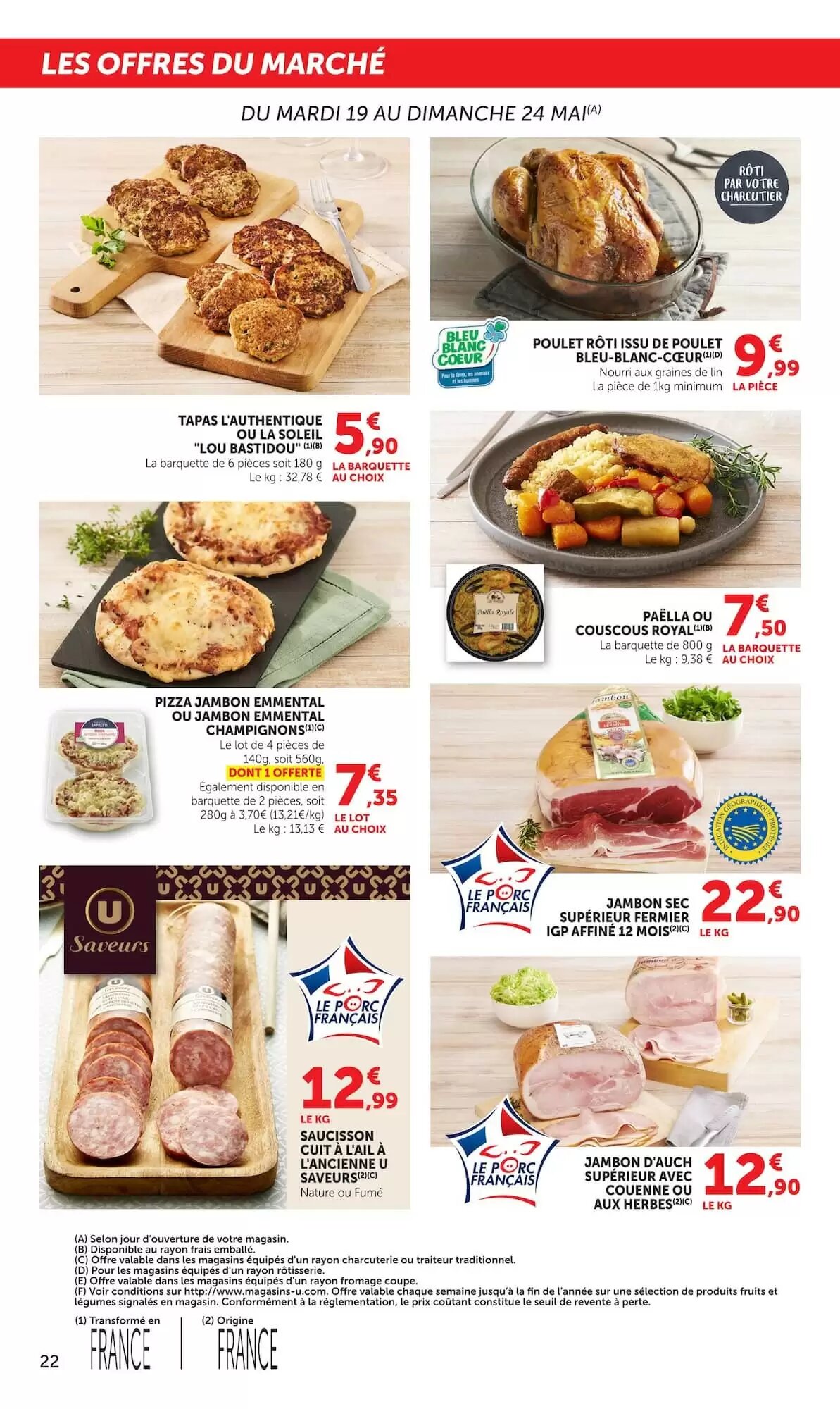 Prospectus promotionnel Super U valable à partir du 19/05/2026 - Page 22.