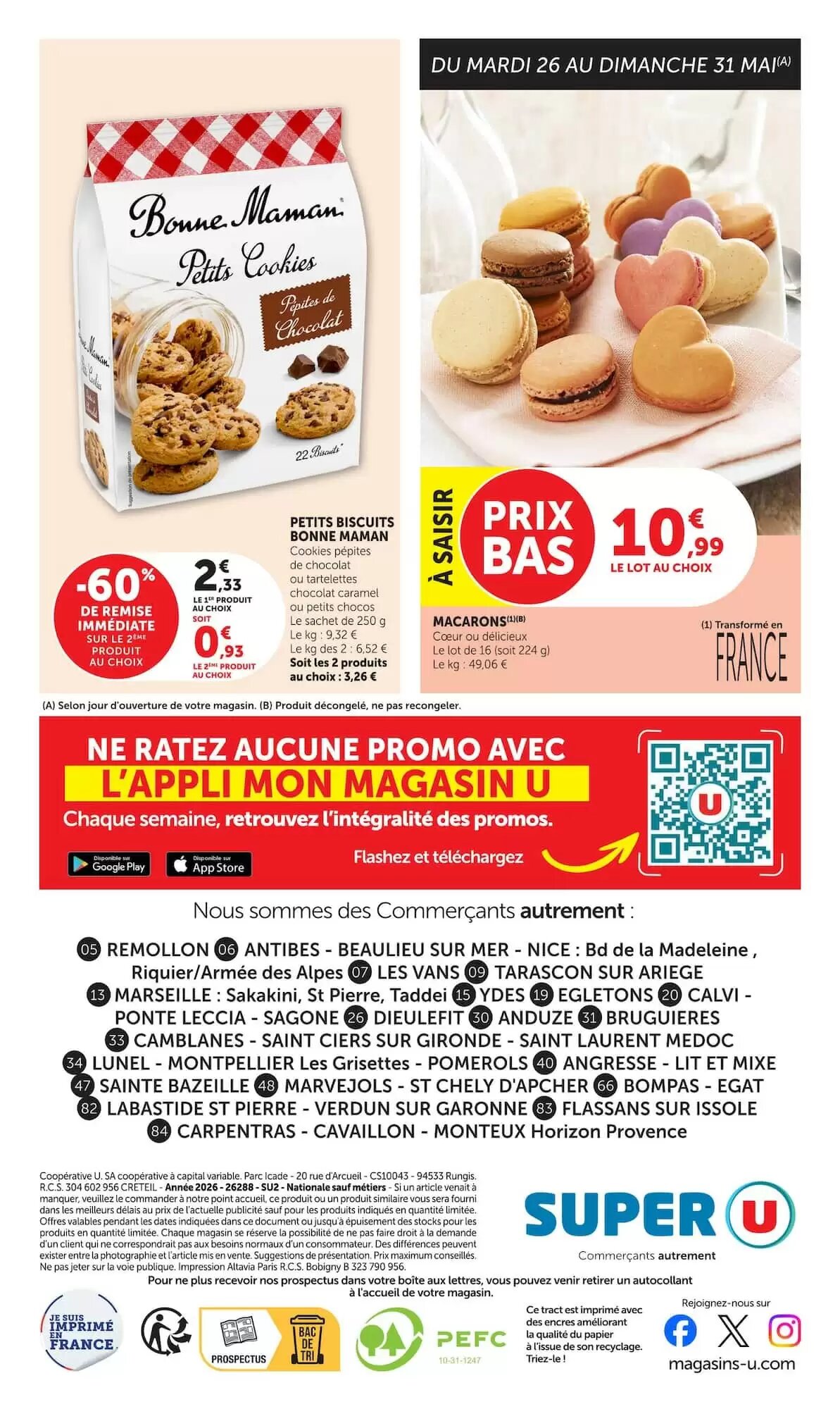 Prospectus promotionnel Super U valable à partir du 19/05/2026 - Page 28.