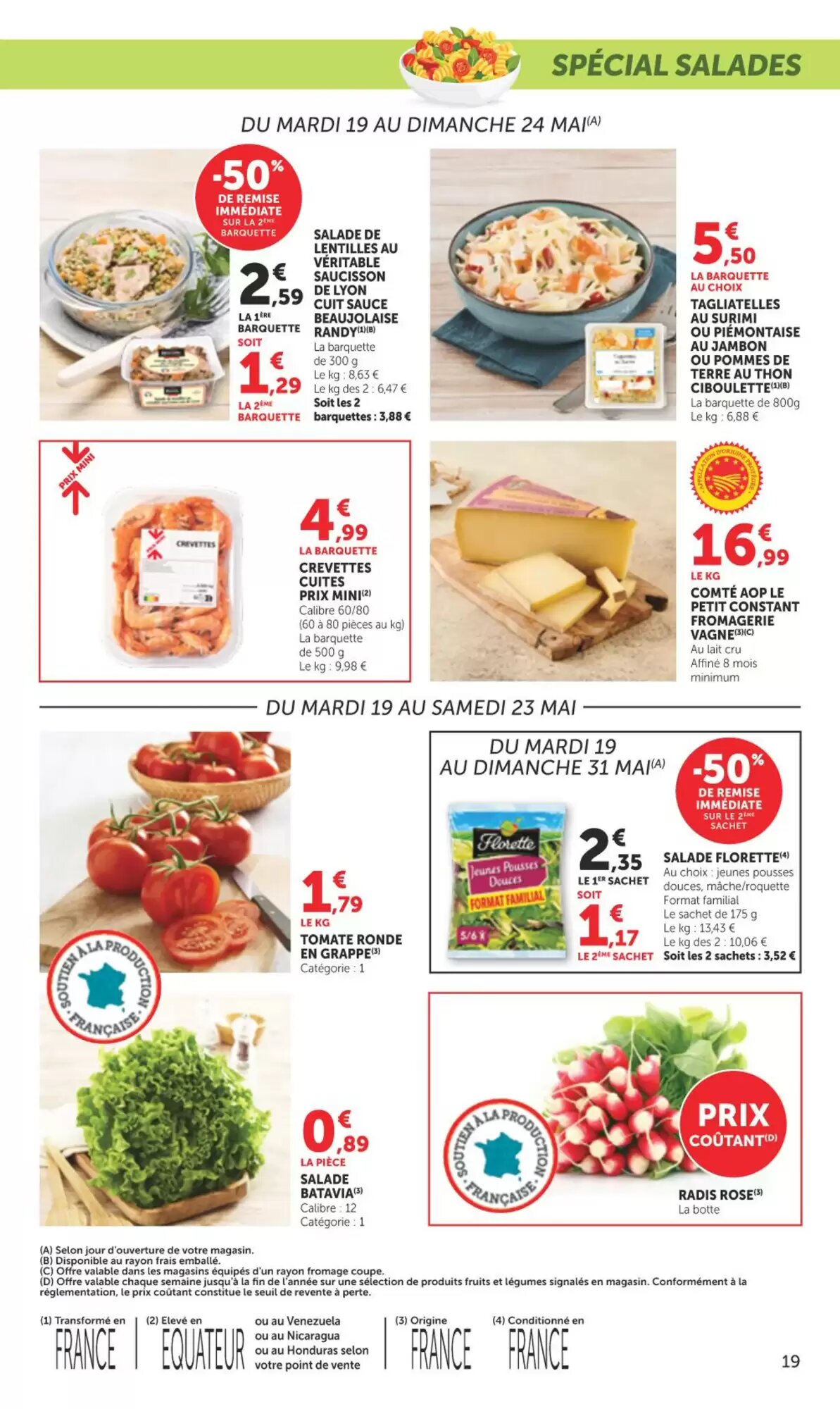 Prospectus promotionnel Bi1 valable à partir du 19/05/2026 - Page 19.