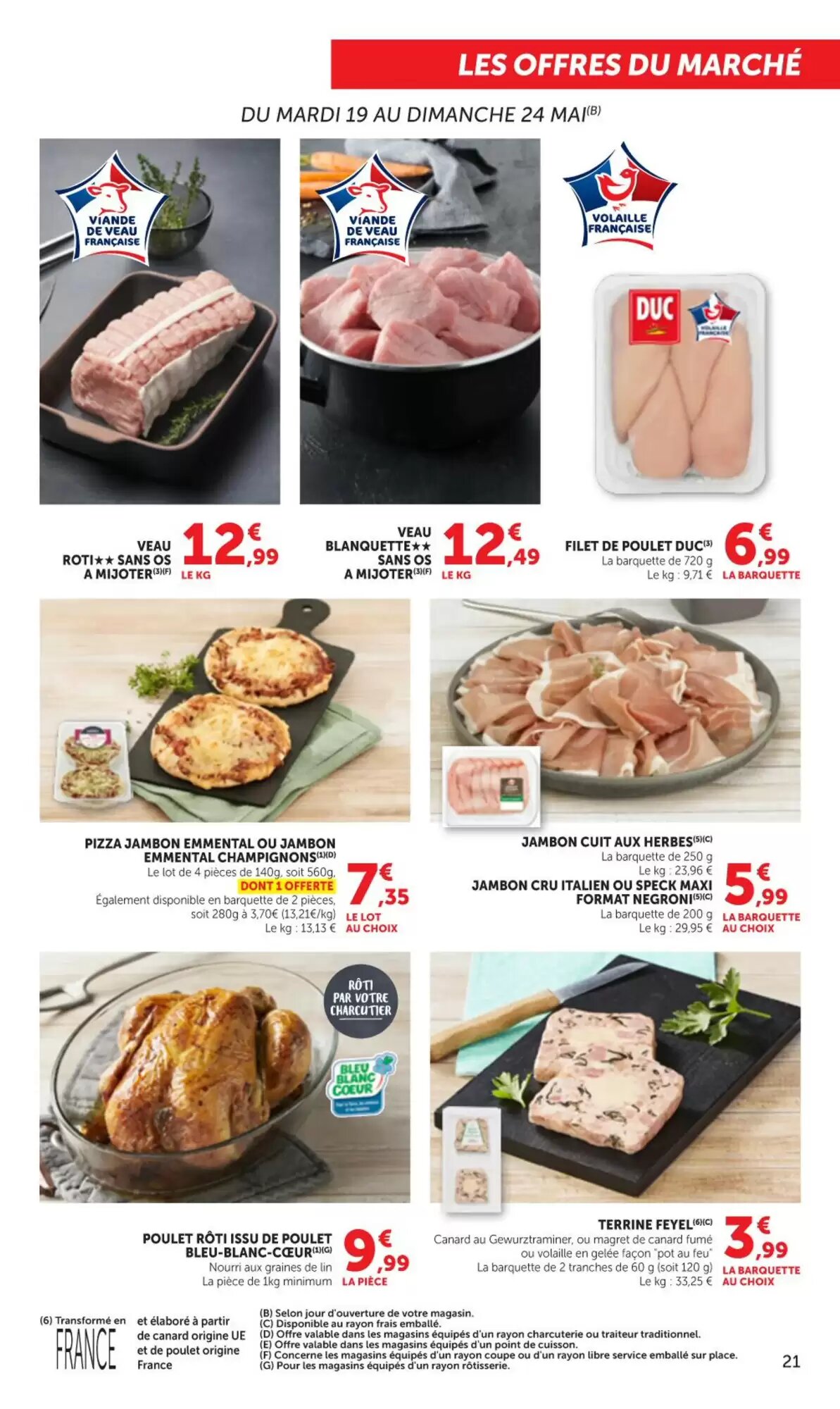 Prospectus promotionnel Bi1 valable à partir du 19/05/2026 - Page 21.