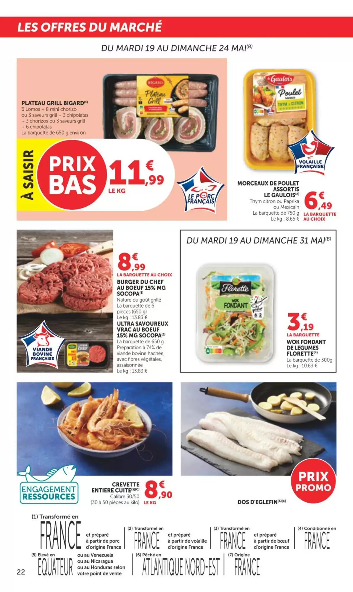 Prospectus promotionnel Bi1 valable à partir du 19/05/2026 - Page 22.
