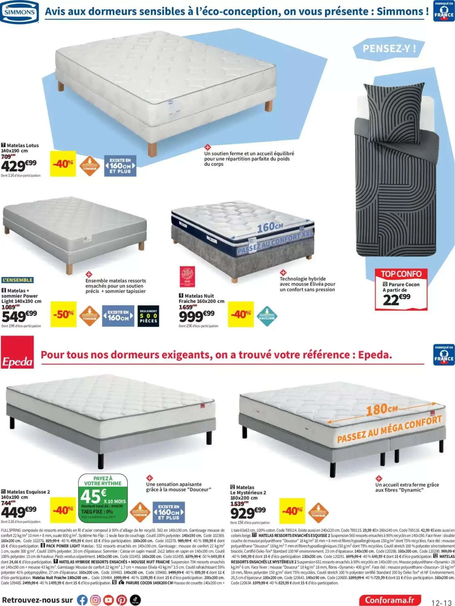 Prospectus promotionnel Conforama valable à partir du 19/05/2026 - Page 13.