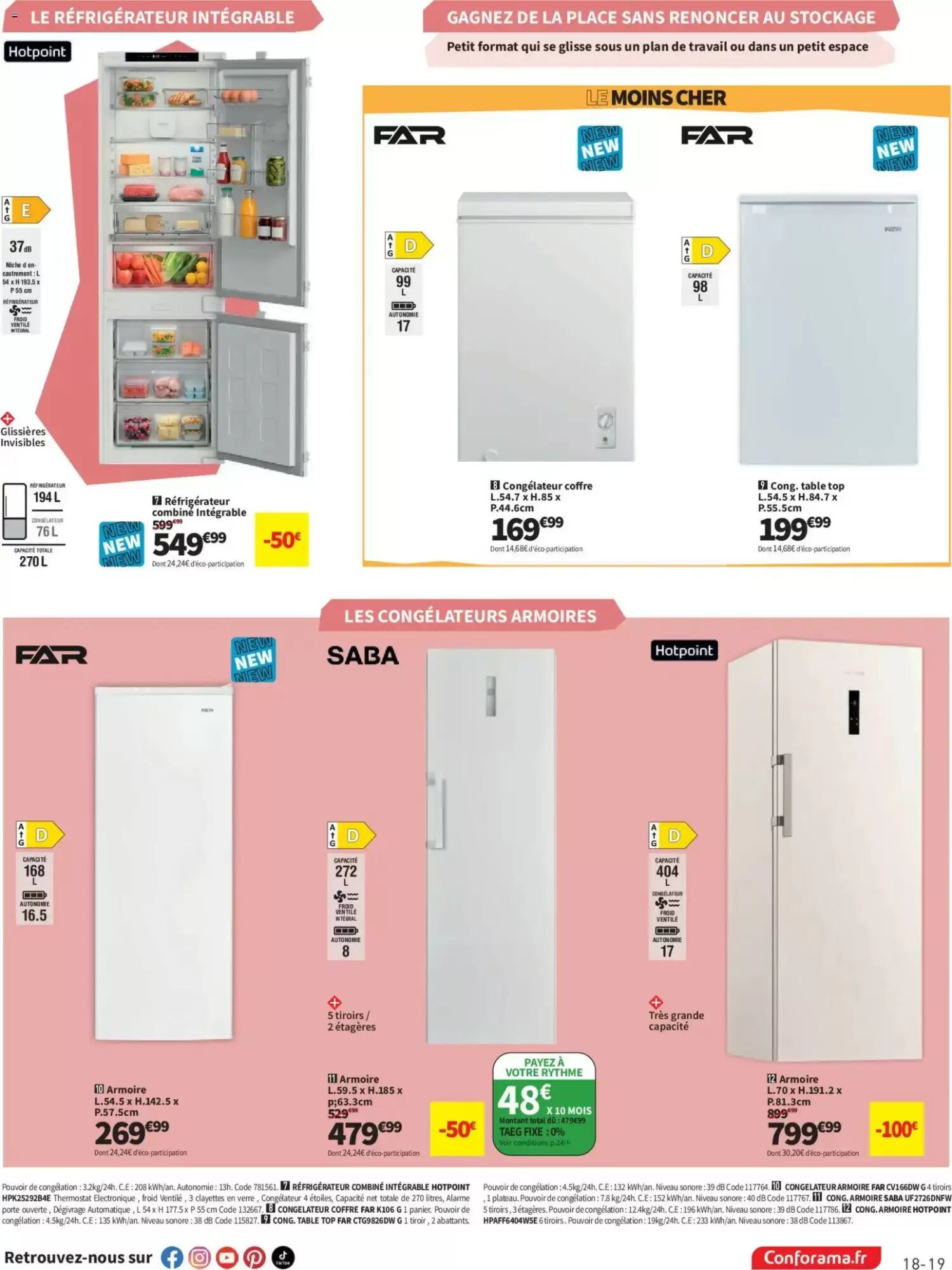 Prospectus promotionnel Conforama valable à partir du 19/05/2026 - Page 19.