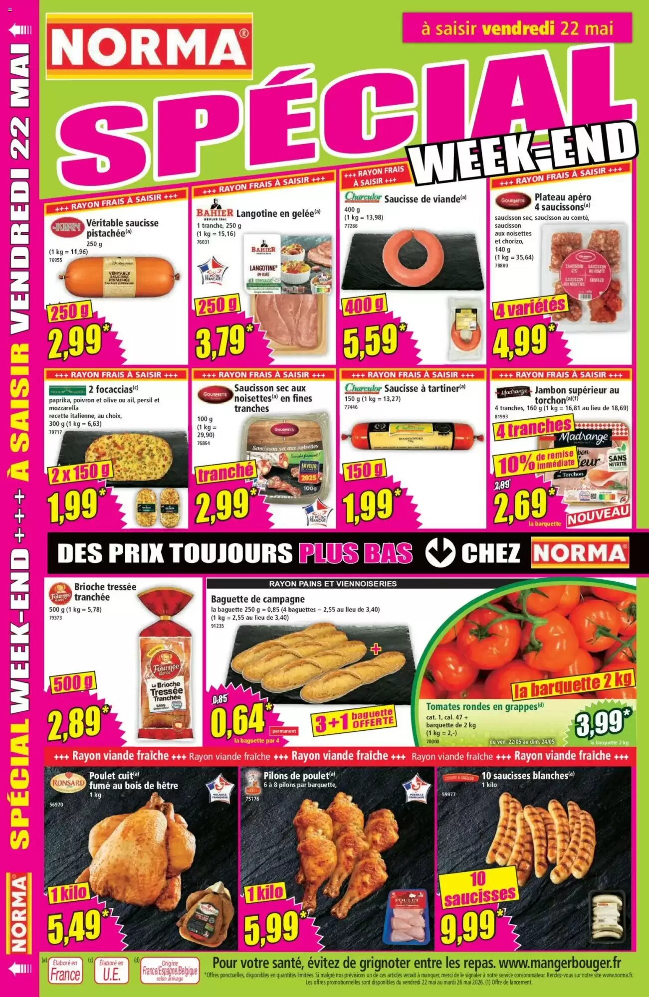 Prospectus promotionnel Norma valable à partir du 20/05/2026 - Page 12.
