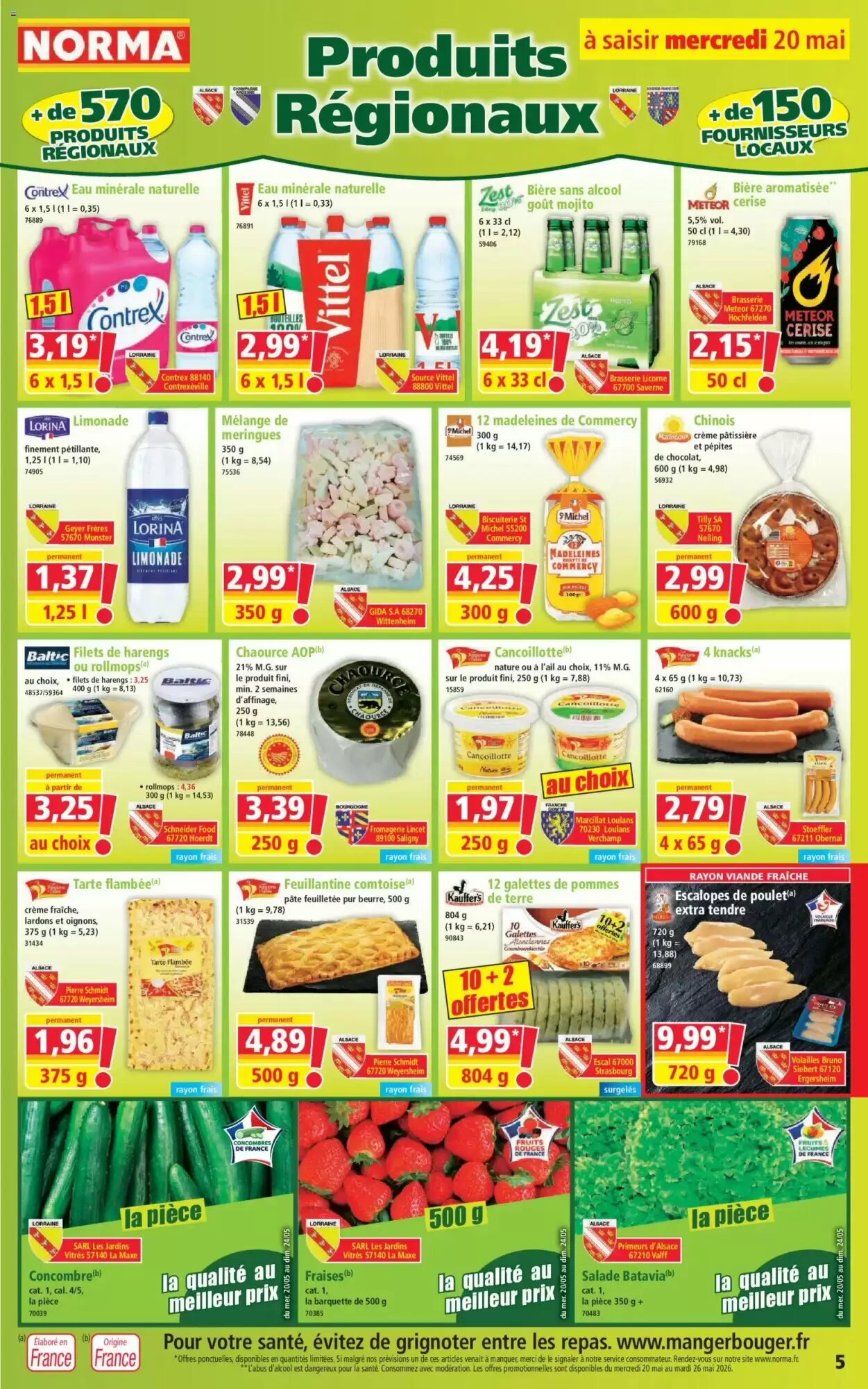 Prospectus promotionnel Norma valable à partir du 20/05/2026 - Page 5.