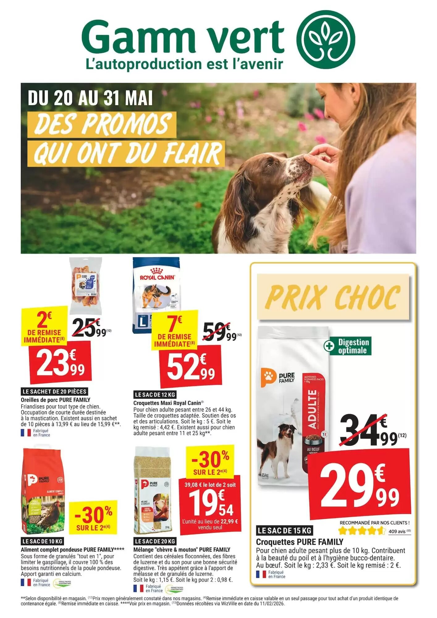 Prospectus promotionnel Gamm vert valable à partir du 20/05/2026 - Page 1.