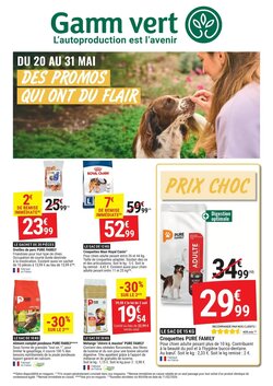 Prospectus promotionnel Gamm vert valable à partir du 20/05/2026