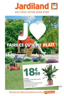 Prospectus promotionnel Jardiland valable à partir du 20/05/2026