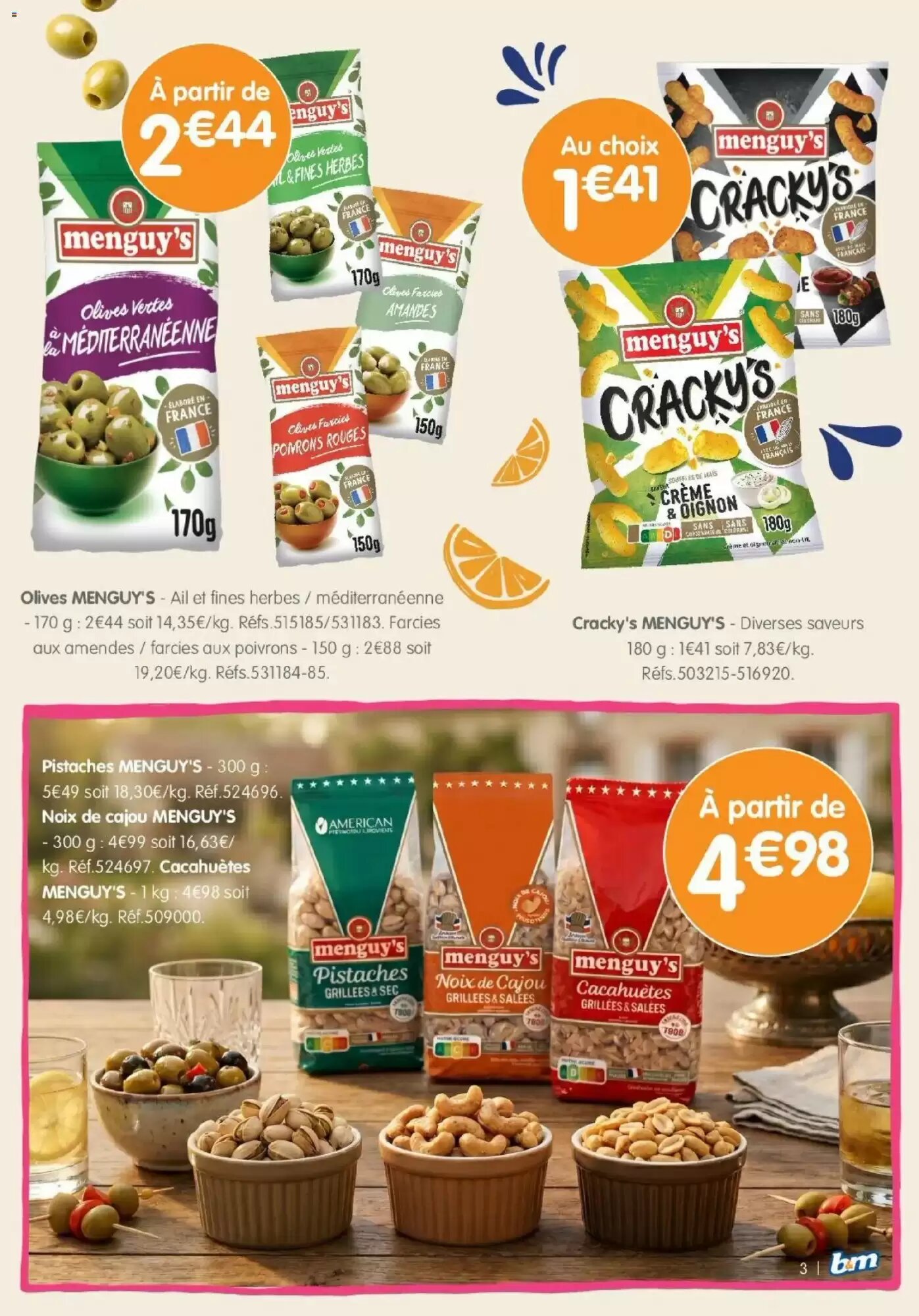 Prospectus promotionnel b&m valable à partir du 20/05/2026 - Page 3.