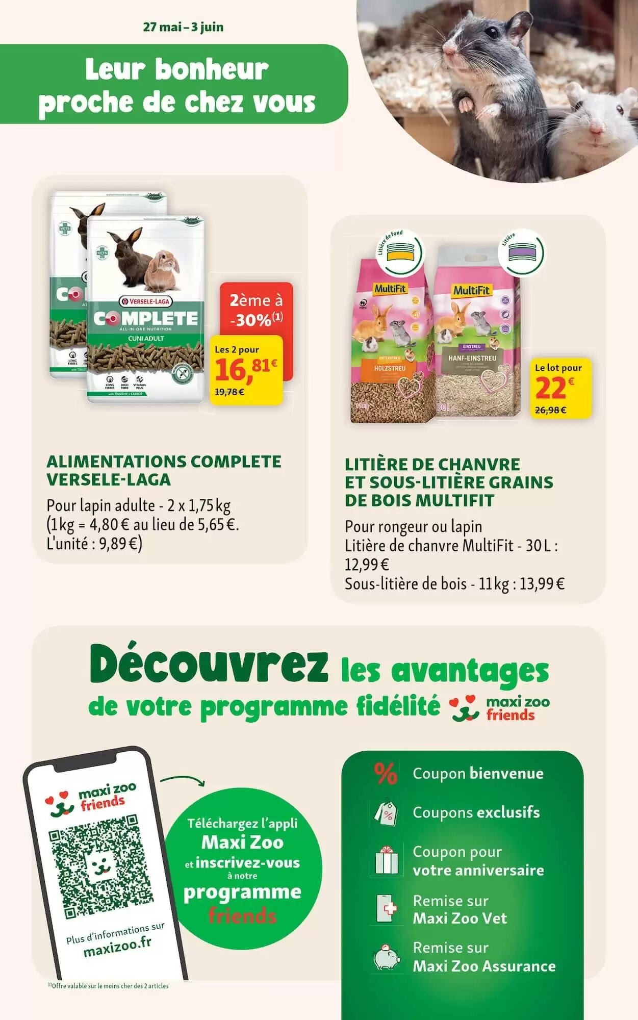 Prospectus promotionnel Maxi Zoo valable à partir du 20/05/2026 - Page 3.