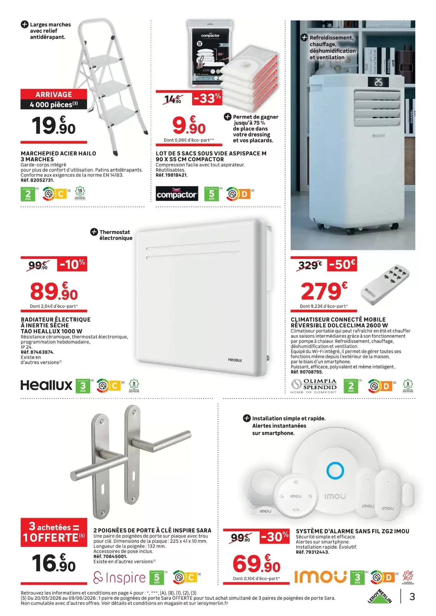 Prospectus promotionnel Leroy Merlin valable à partir du 20/05/2026 - Page 3.