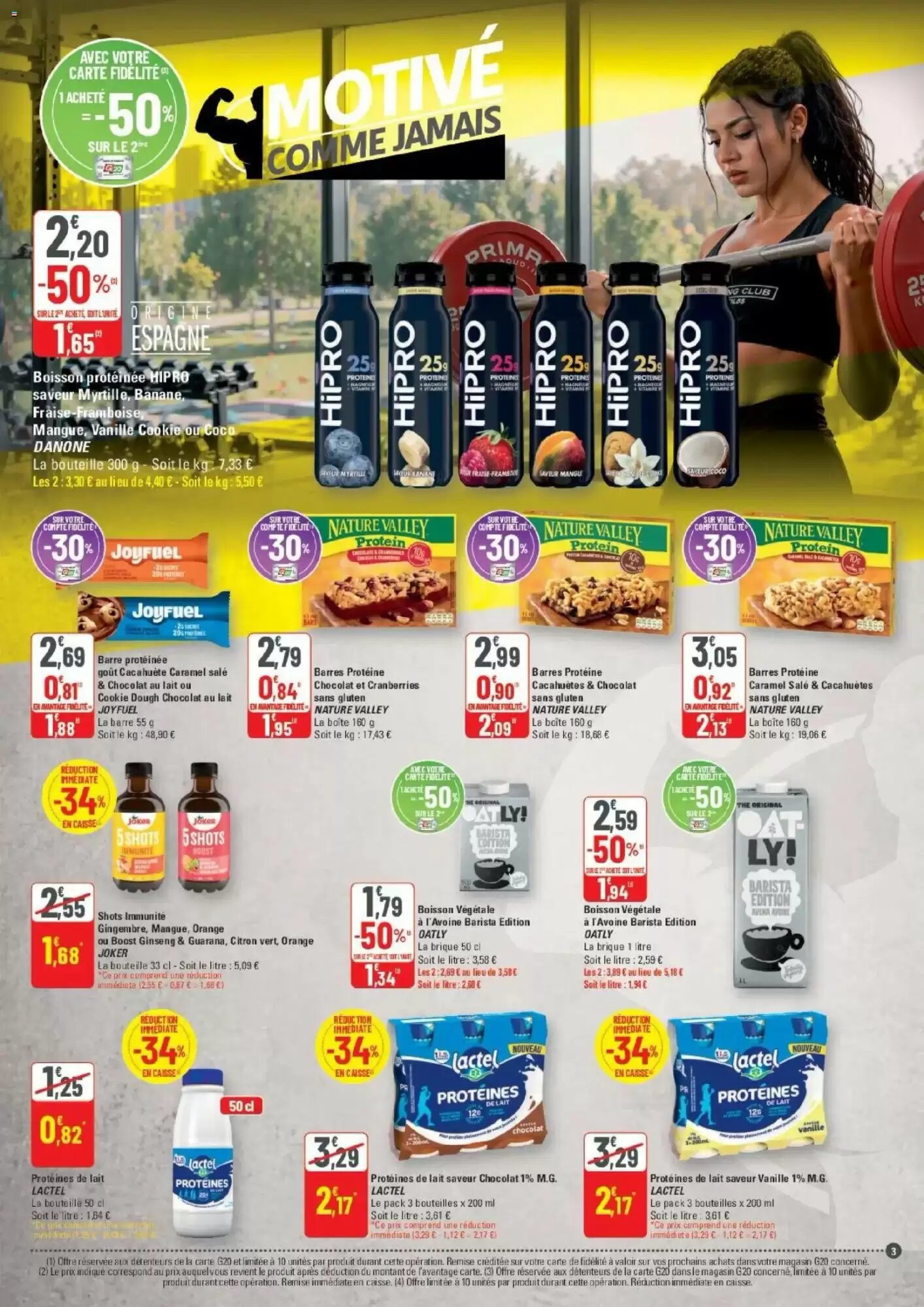 Prospectus promotionnel G20 valable à partir du 20/05/2026 - Page 3.