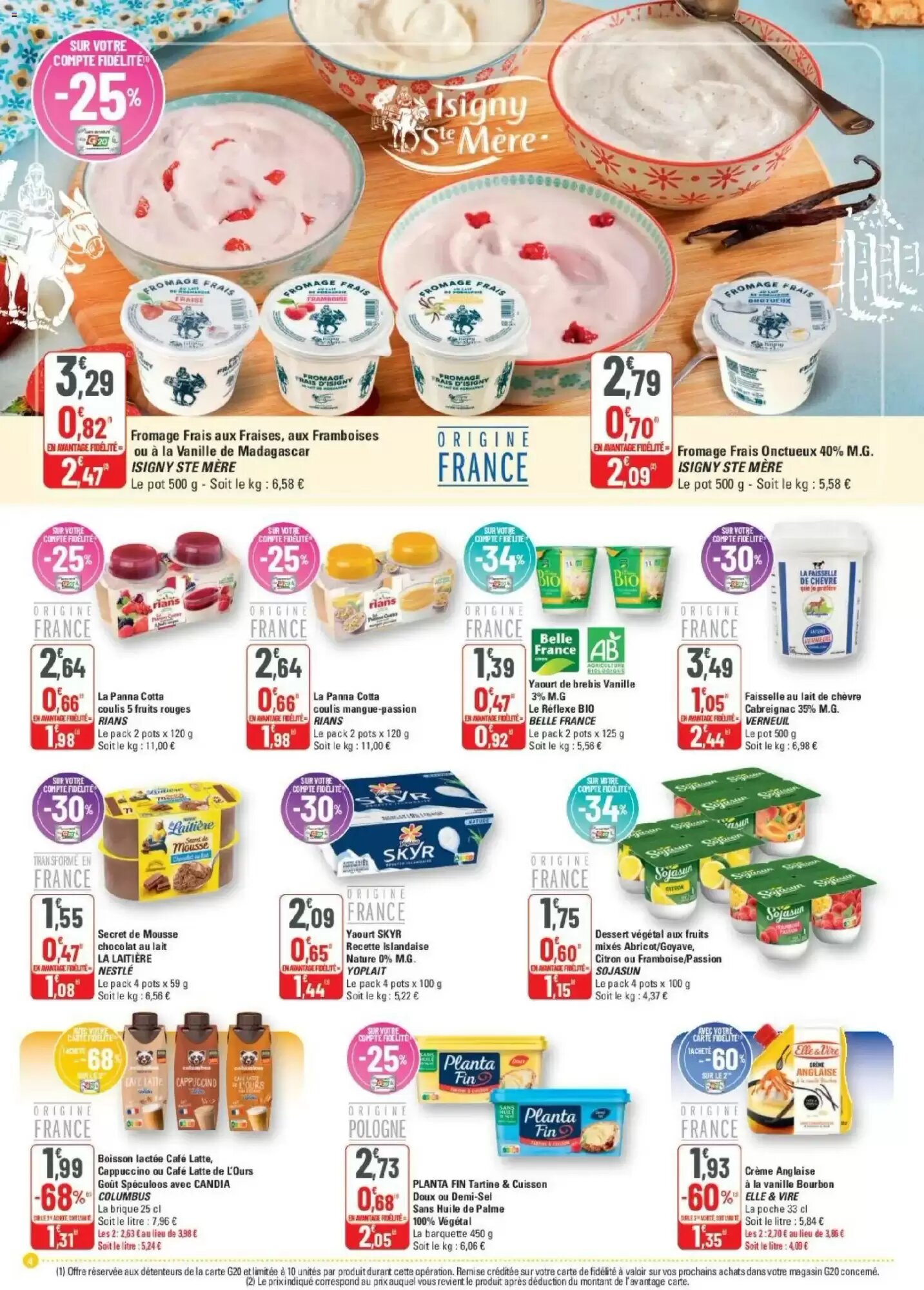 Prospectus promotionnel G20 valable à partir du 20/05/2026 - Page 4.