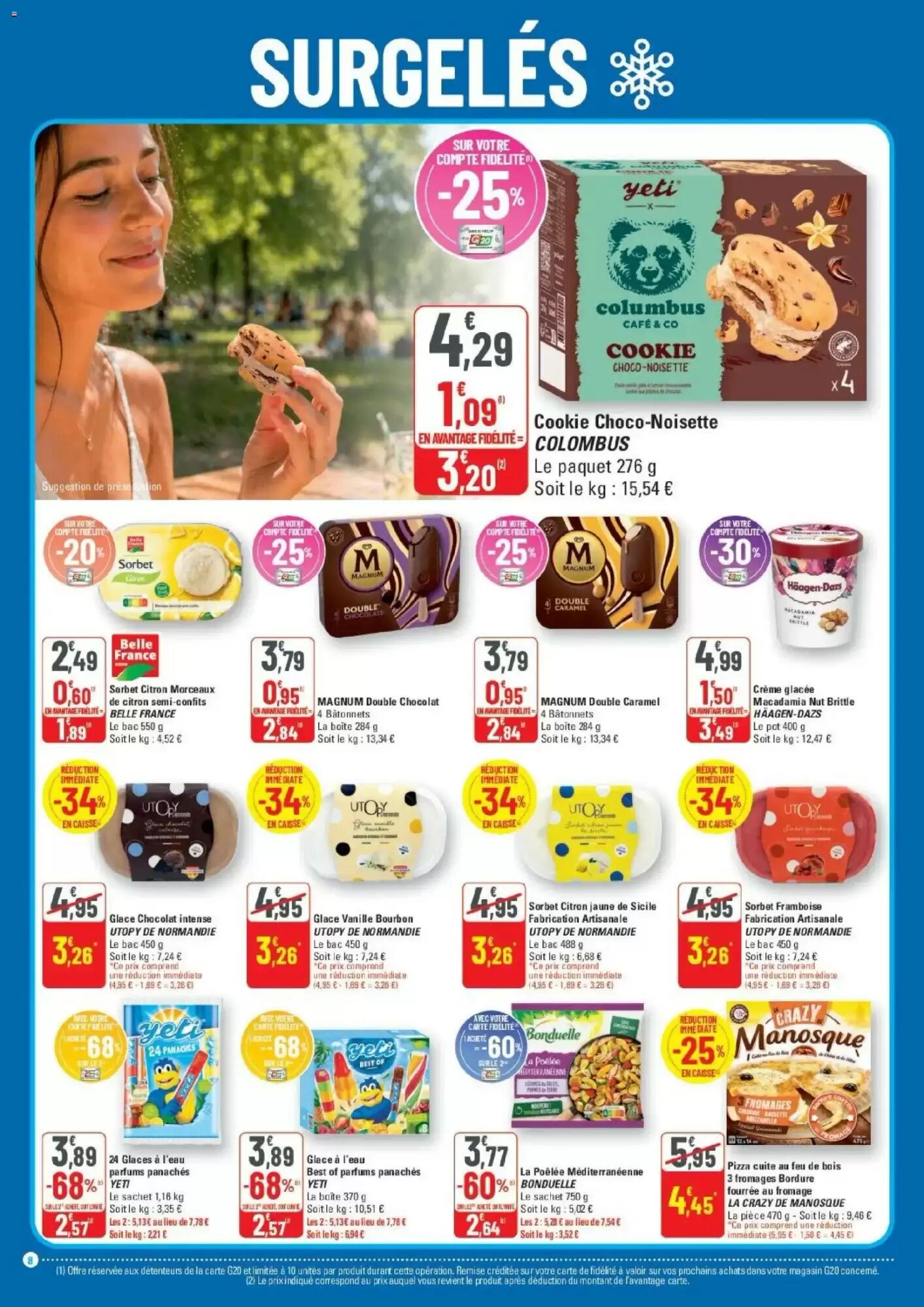 Prospectus promotionnel G20 valable à partir du 20/05/2026 - Page 8.