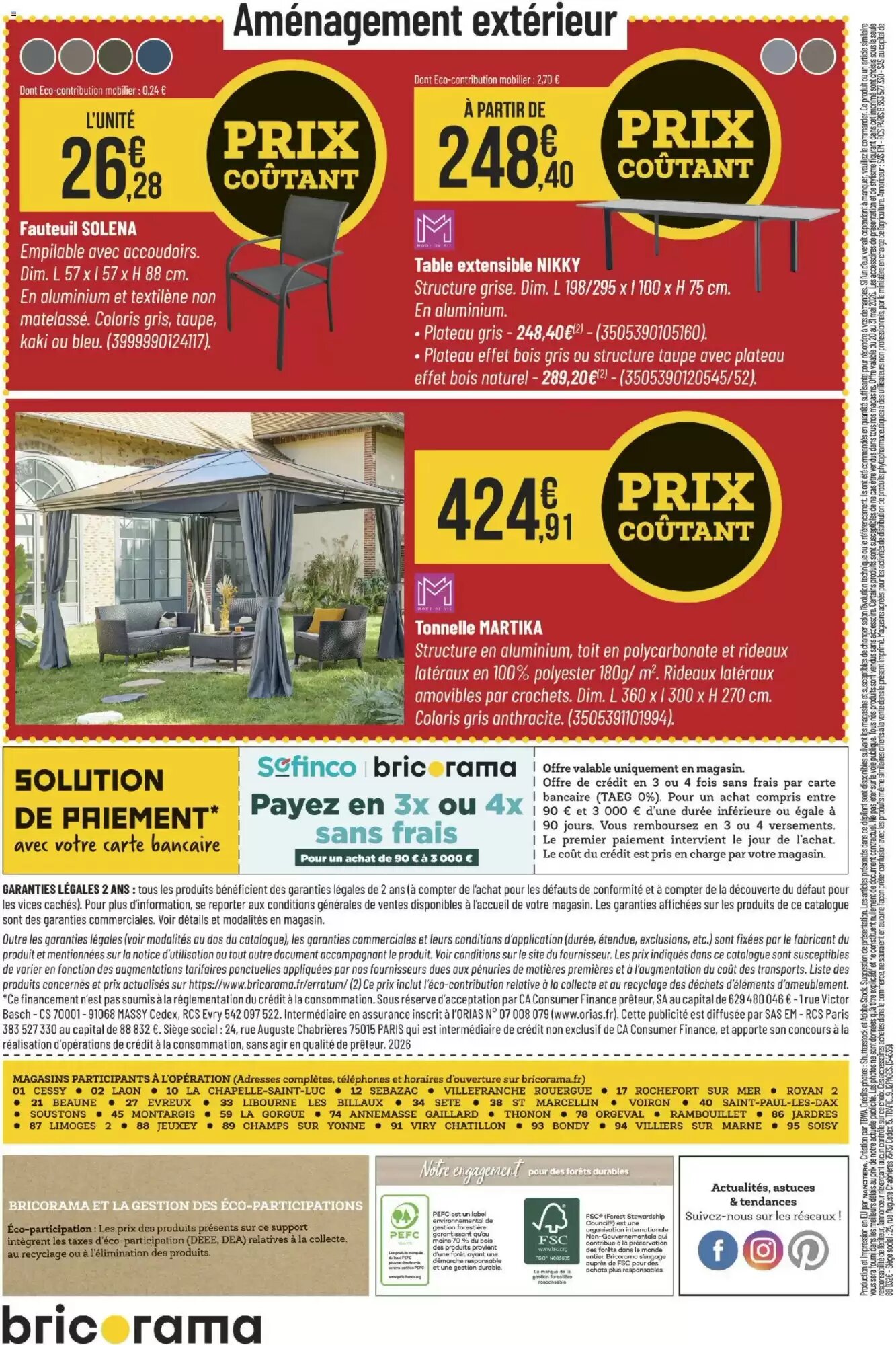 Prospectus promotionnel Bricorama valable à partir du 20/05/2026 - Page 12.