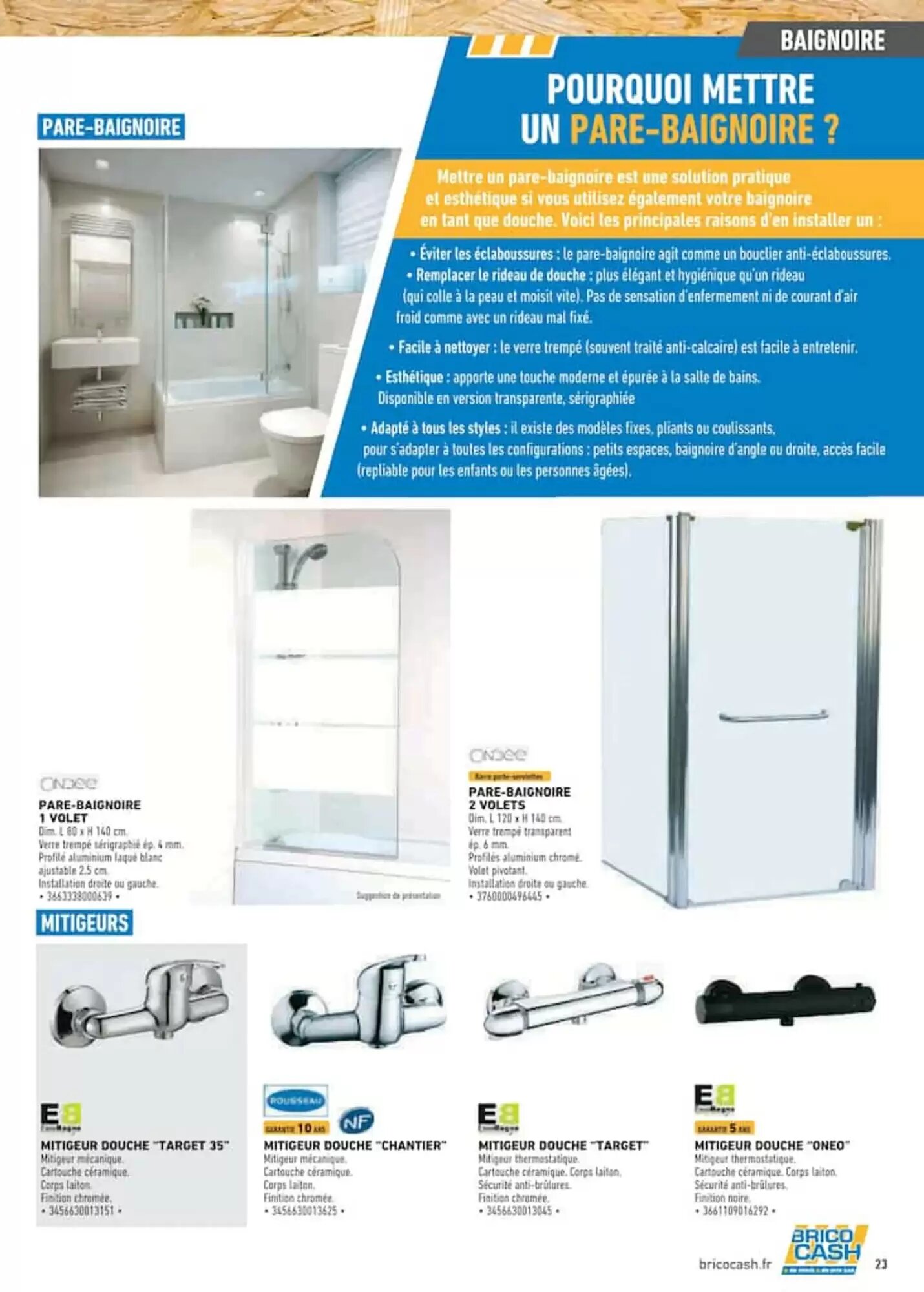 Prospectus promotionnel Brico Cash valable à partir du 20/05/2026 - Page 23.