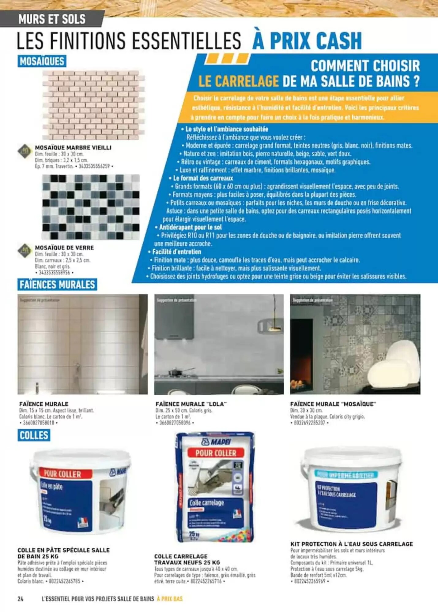 Prospectus promotionnel Brico Cash valable à partir du 20/05/2026 - Page 24.