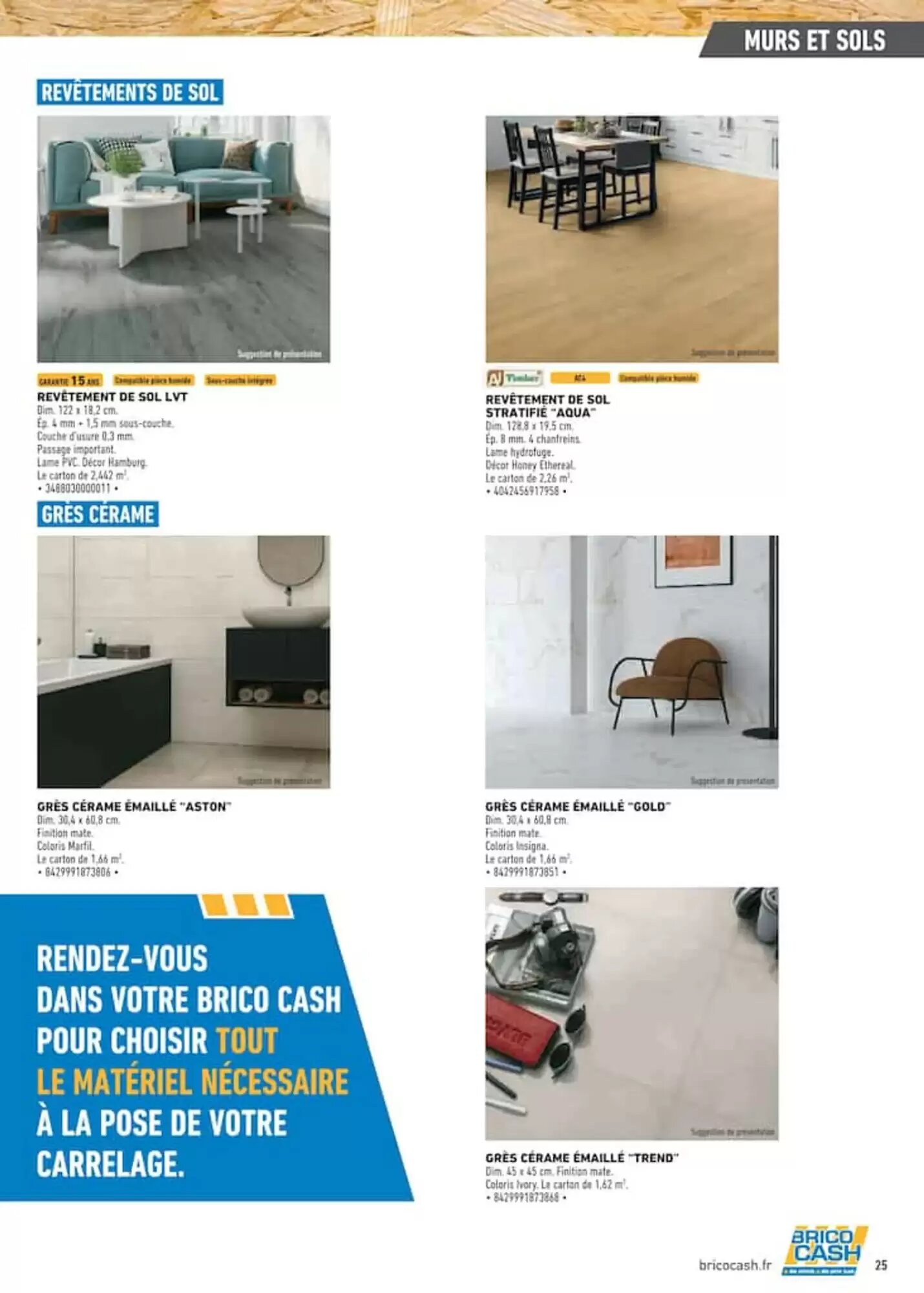 Prospectus promotionnel Brico Cash valable à partir du 20/05/2026 - Page 25.