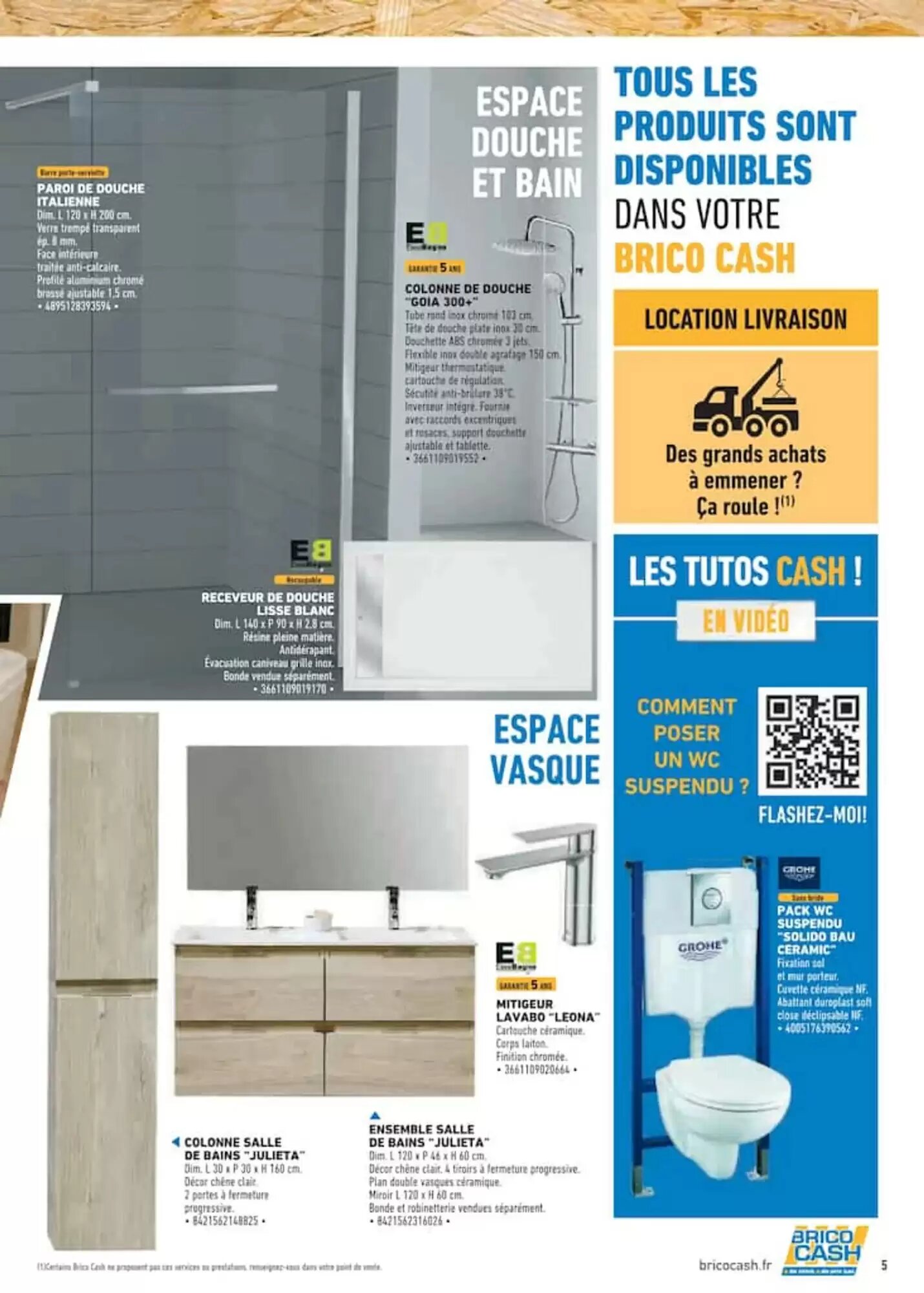 Prospectus promotionnel Brico Cash valable à partir du 20/05/2026 - Page 5.