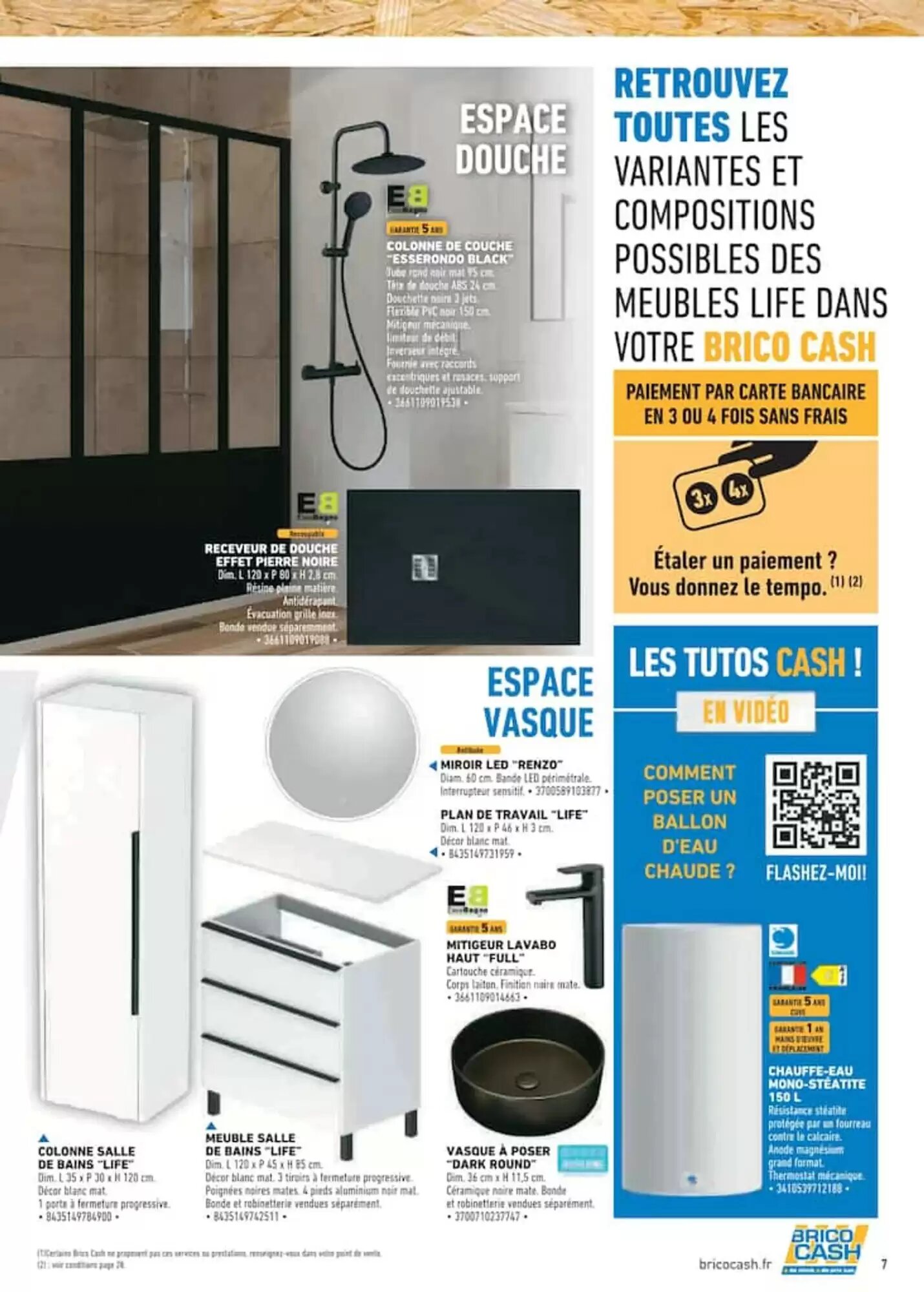 Prospectus promotionnel Brico Cash valable à partir du 20/05/2026 - Page 7.