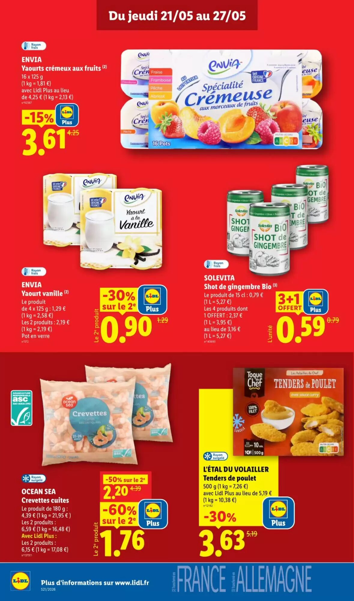 Prospectus promotionnel Lidl valable à partir du 21/05/2026 - Page 10.