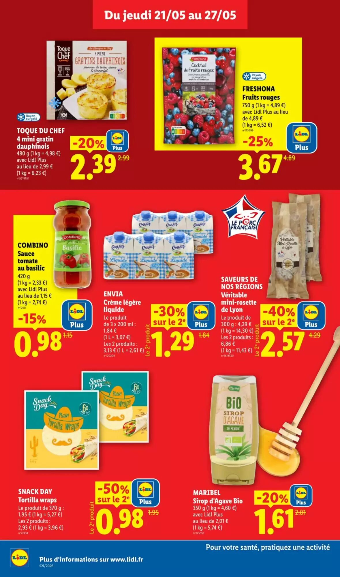 Prospectus promotionnel Lidl valable à partir du 21/05/2026 - Page 12.