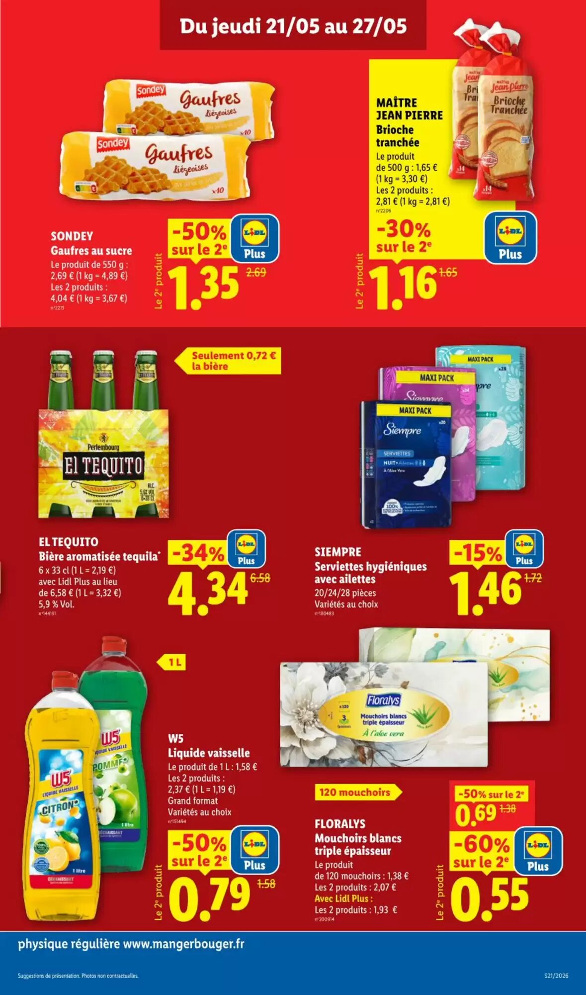 Prospectus promotionnel Lidl valable à partir du 21/05/2026 - Page 13.