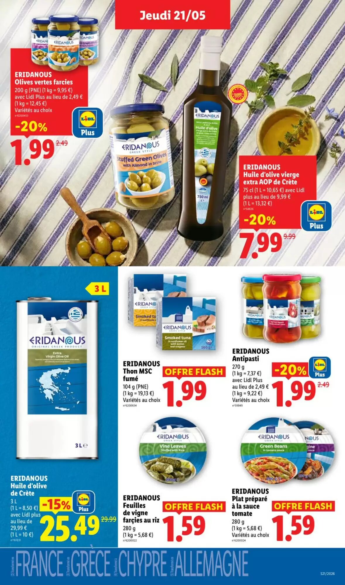 Prospectus promotionnel Lidl valable à partir du 21/05/2026 - Page 15.