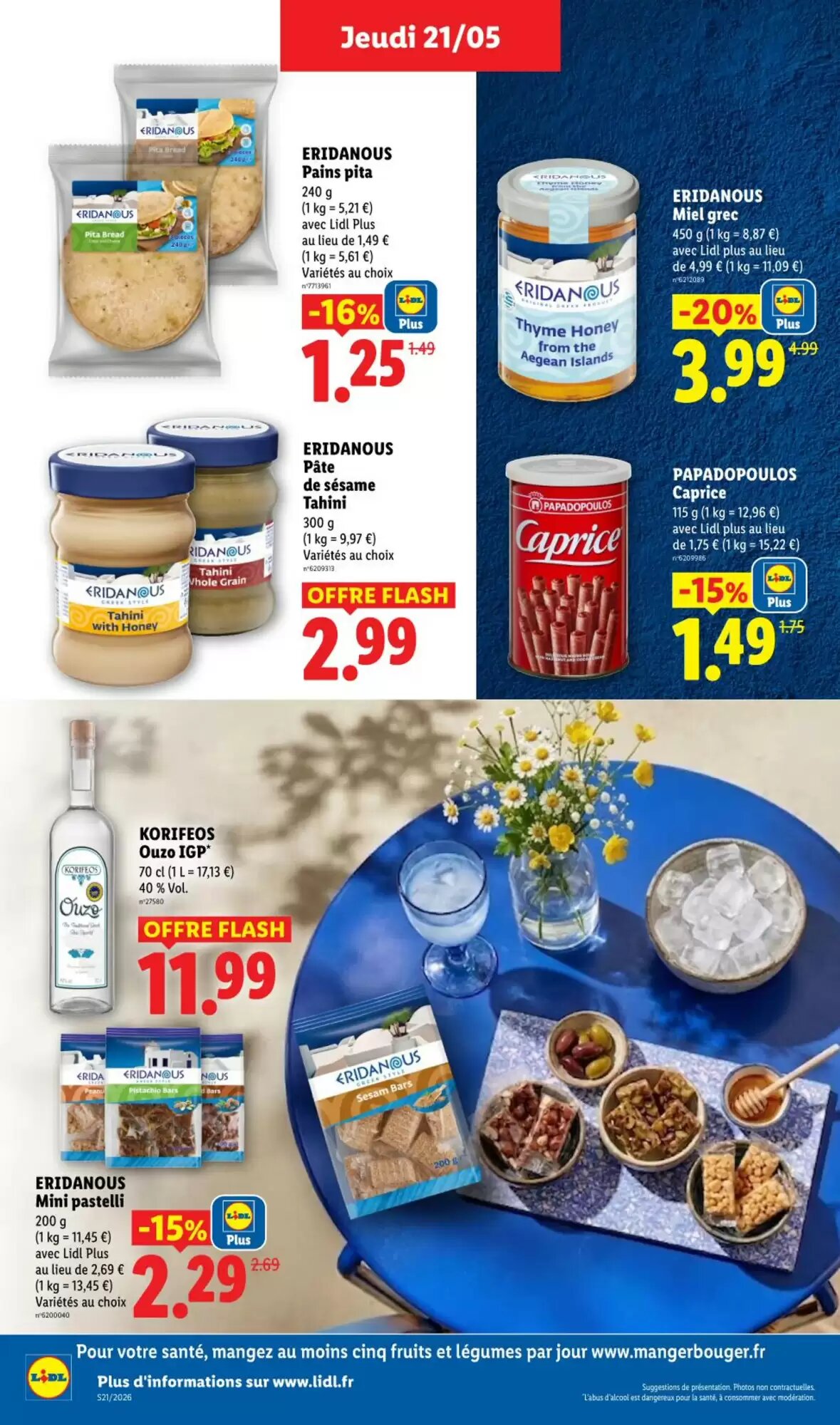 Prospectus promotionnel Lidl valable à partir du 21/05/2026 - Page 16.
