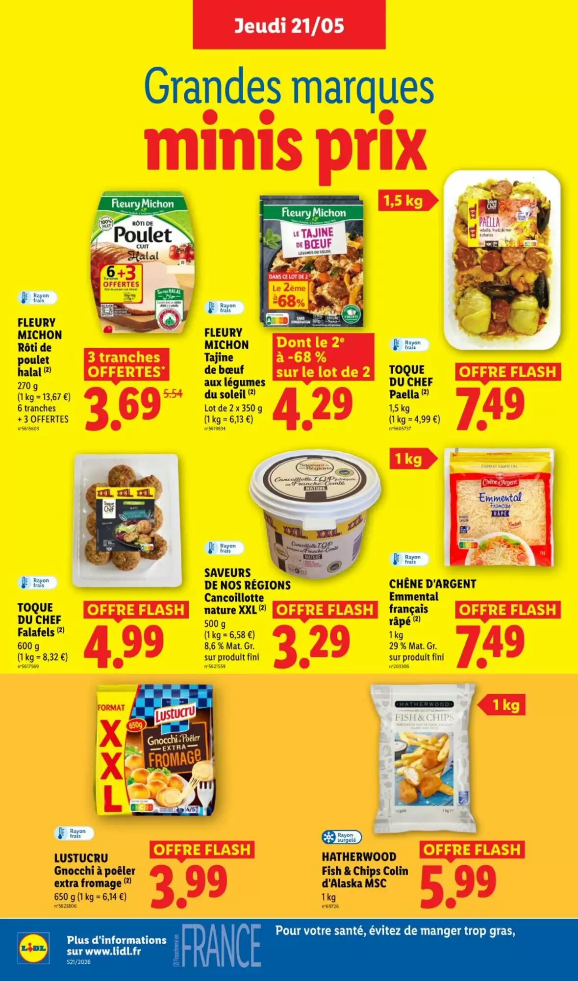 Prospectus promotionnel Lidl valable à partir du 21/05/2026 - Page 20.