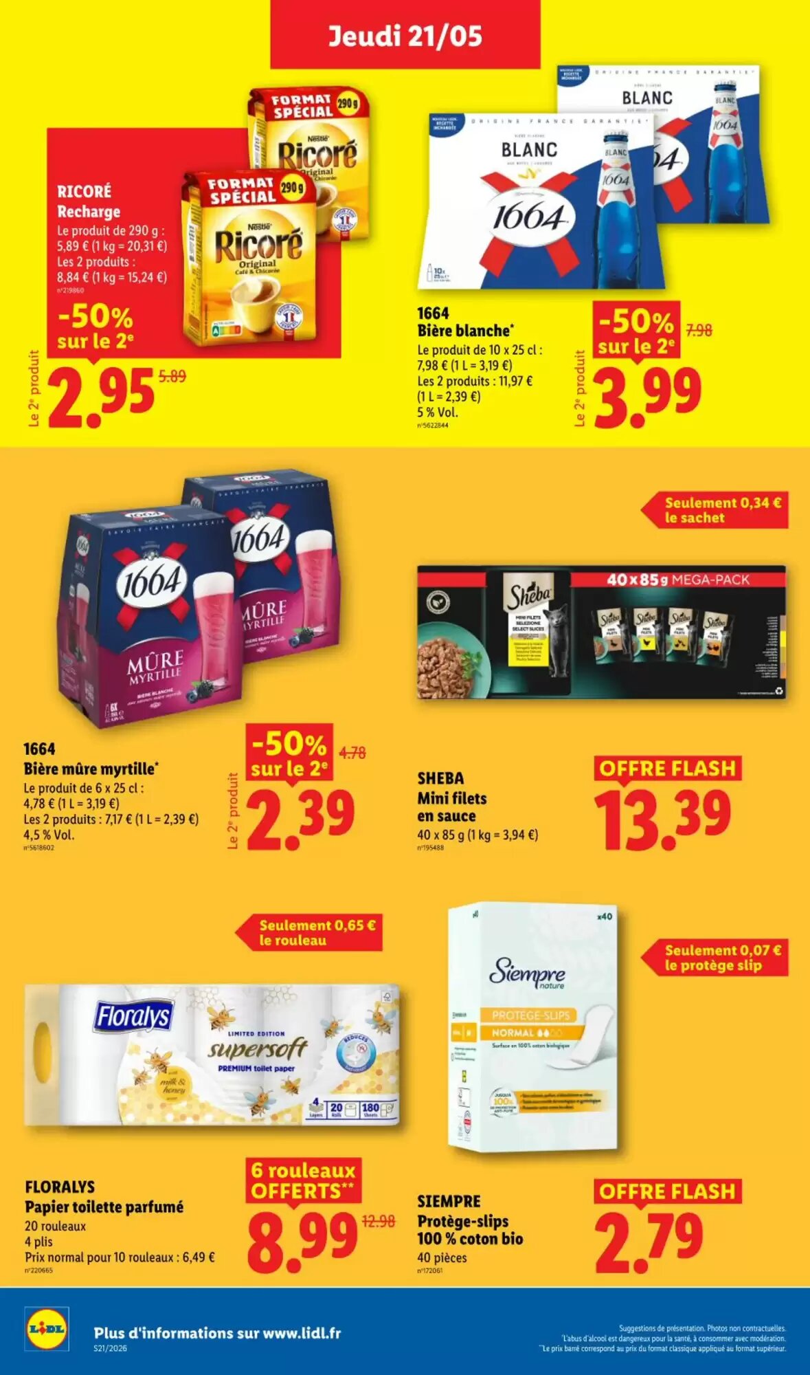 Prospectus promotionnel Lidl valable à partir du 21/05/2026 - Page 24.