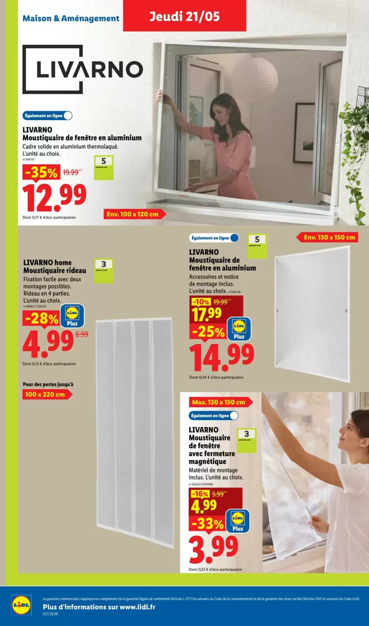 Prospectus promotionnel Lidl valable à partir du 21/05/2026 - Page 28.