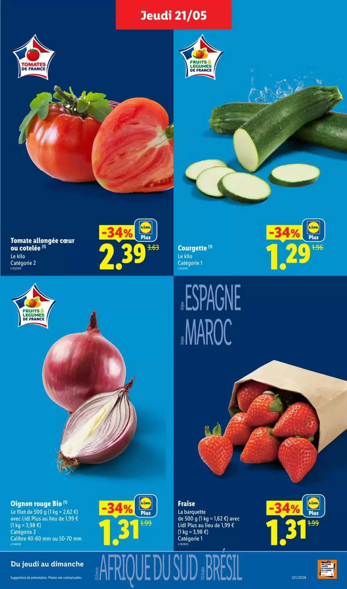 Prospectus promotionnel Lidl valable à partir du 21/05/2026 - Page 3.