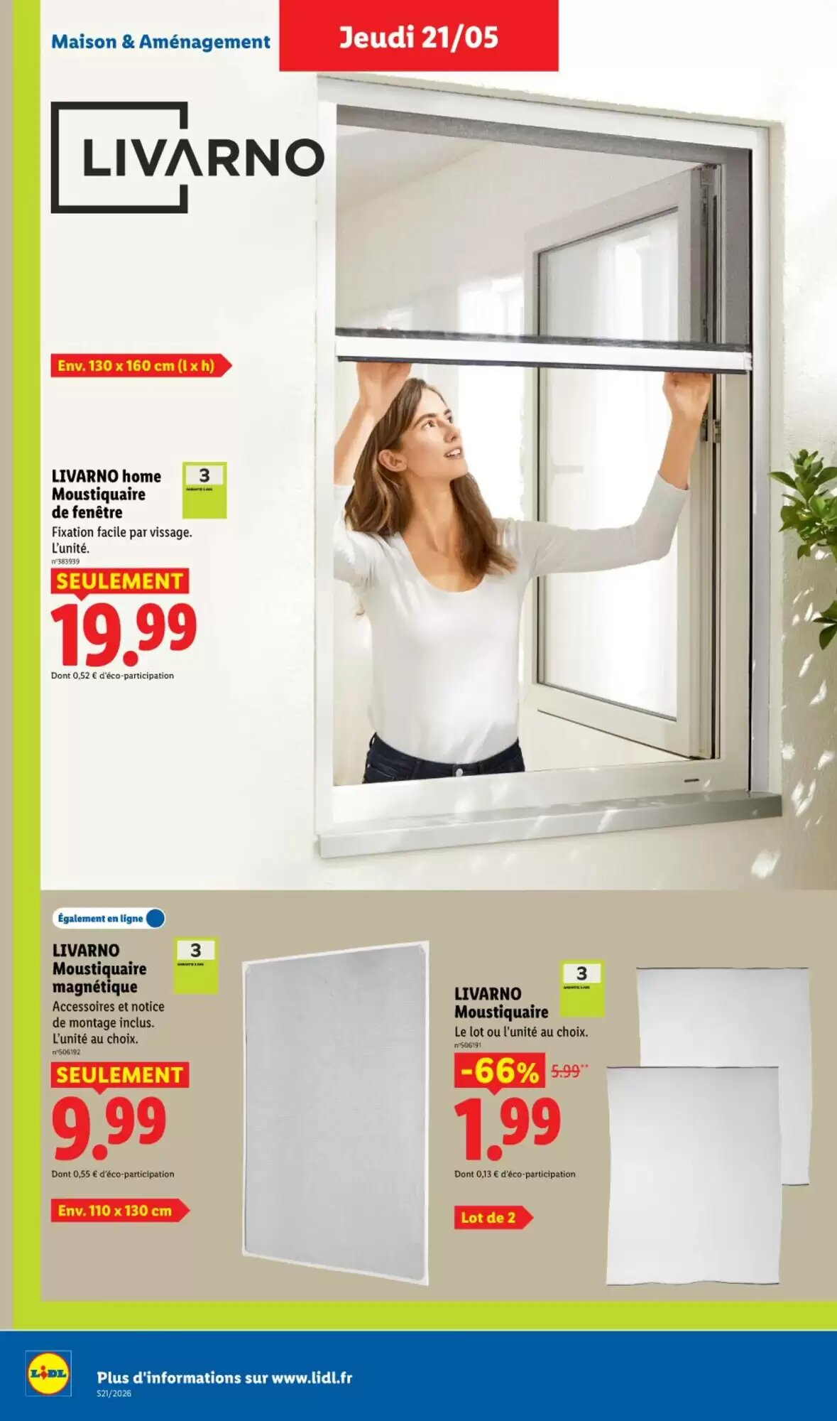 Prospectus promotionnel Lidl valable à partir du 21/05/2026 - Page 30.