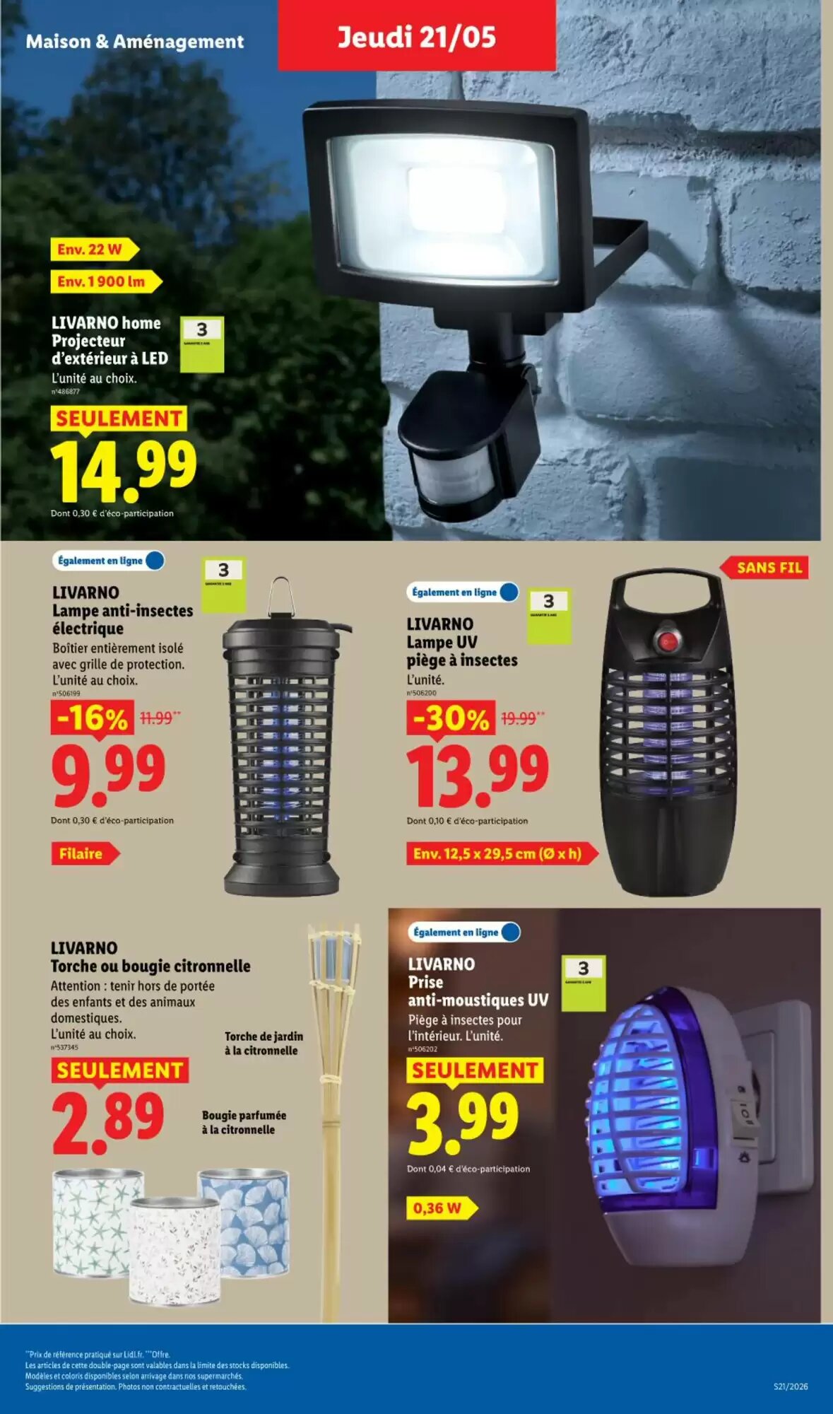 Prospectus promotionnel Lidl valable à partir du 21/05/2026 - Page 31.