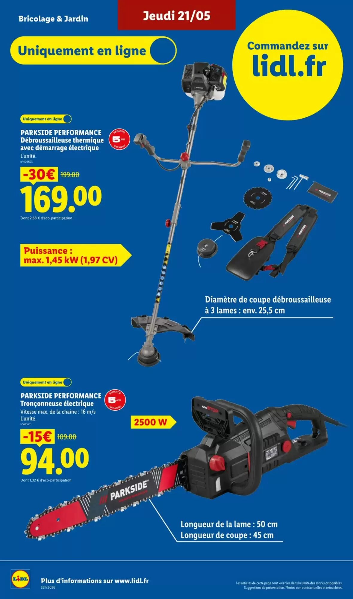 Prospectus promotionnel Lidl valable à partir du 21/05/2026 - Page 40.