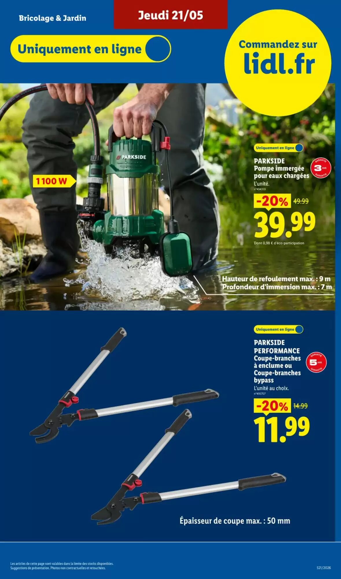 Prospectus promotionnel Lidl valable à partir du 21/05/2026 - Page 41.